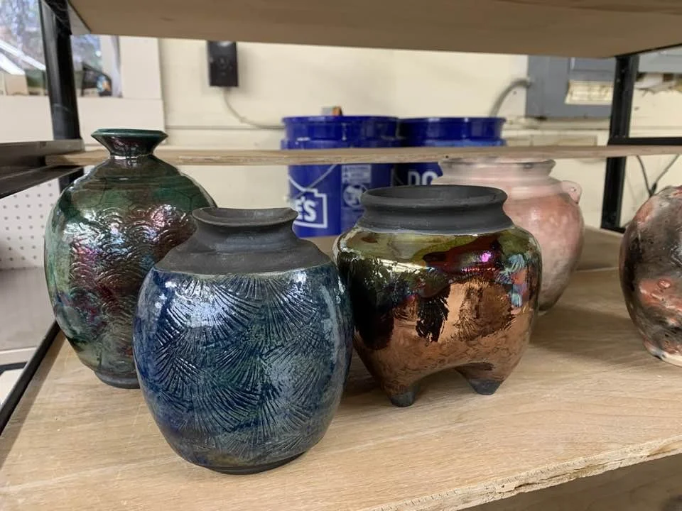 Raku Workshop at Duck Creek Pottery
