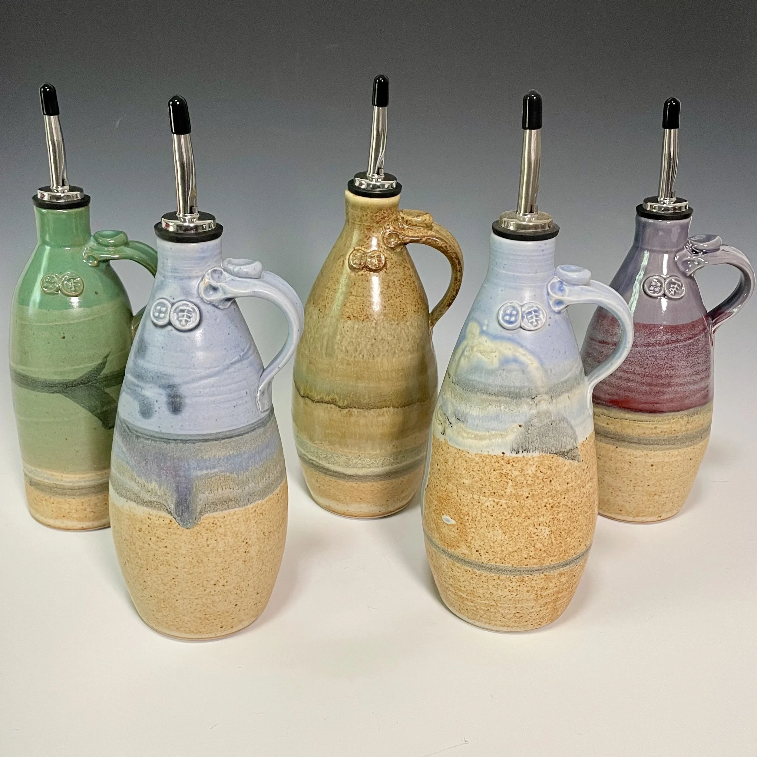 Oil Pourers in various available glaze combinations