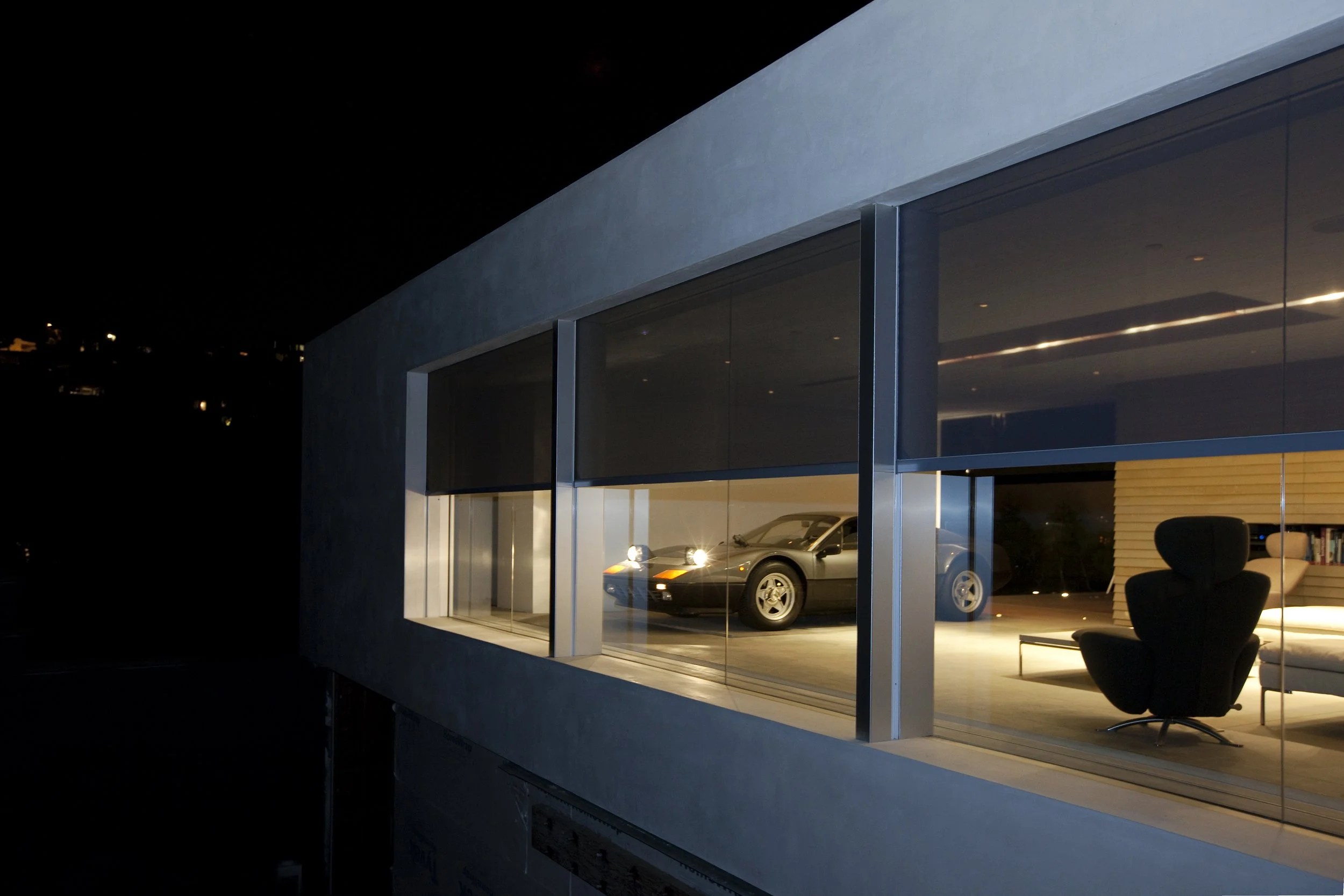 Phantom Motorized Retractable Screens on Large Picture Windows