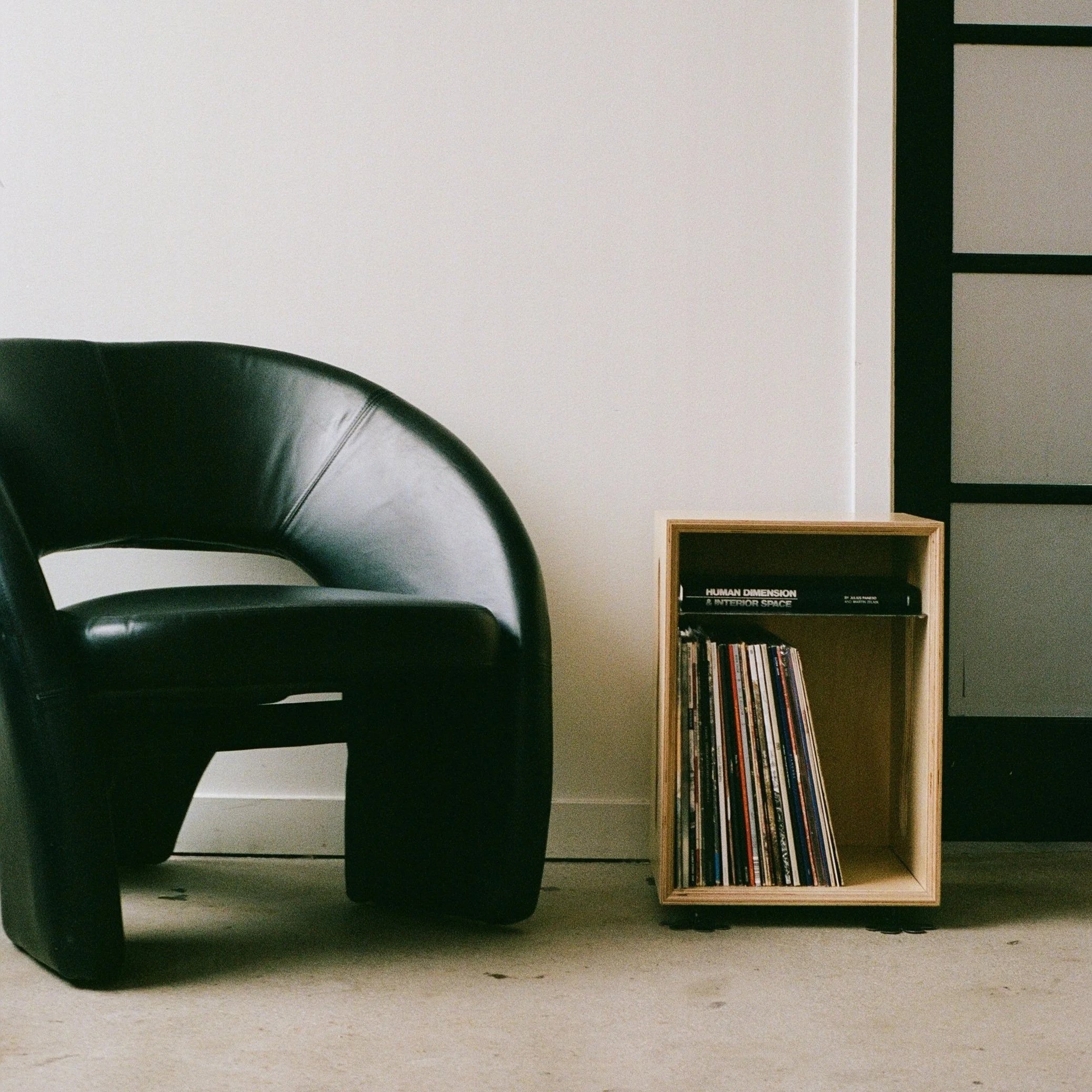 Record side table