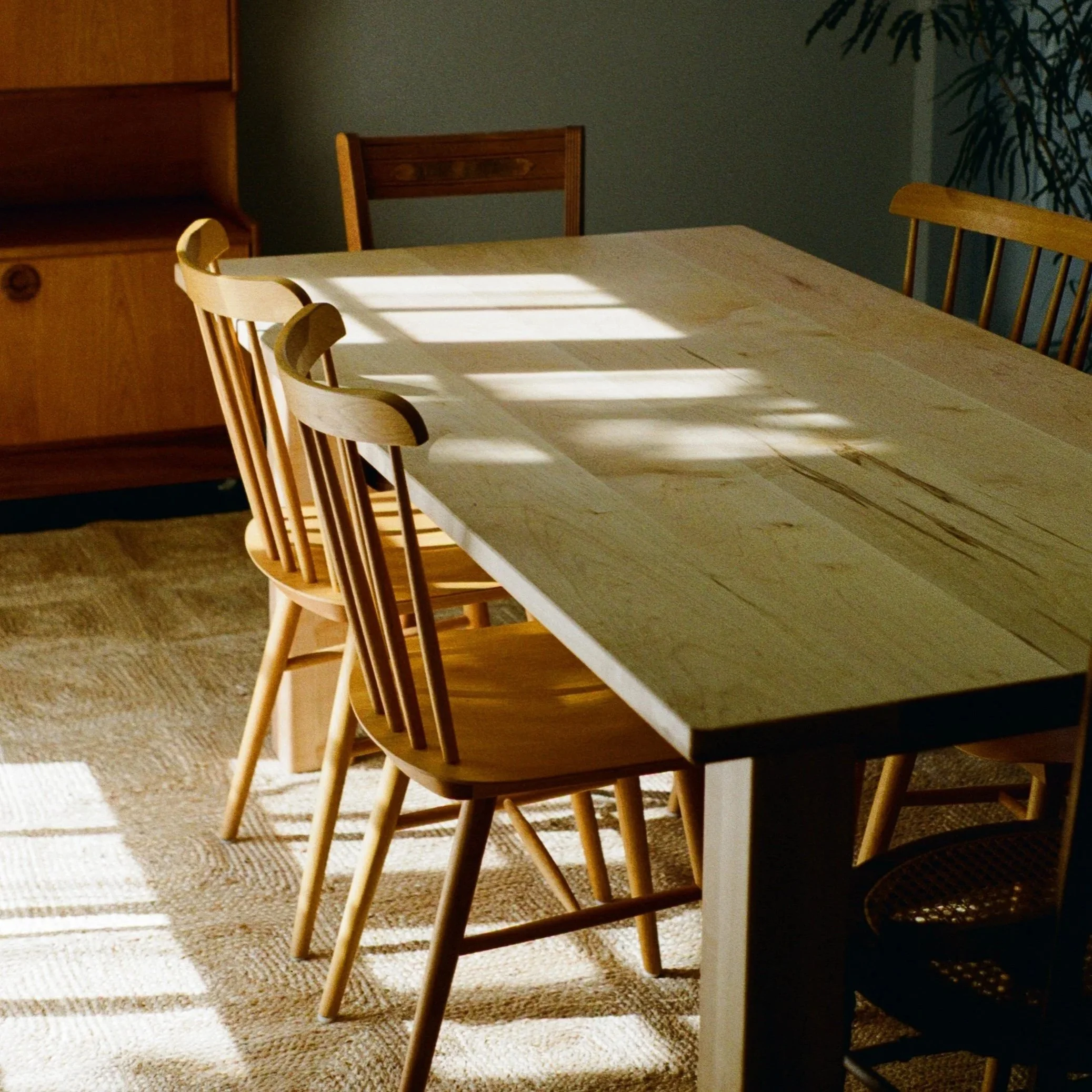 Custom dining table