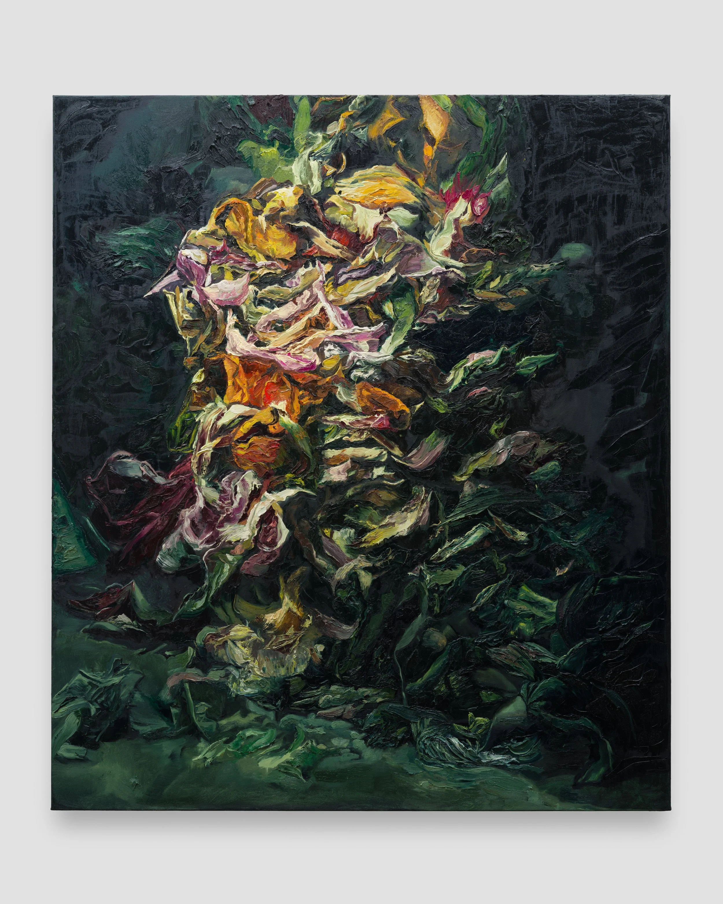 Abigail McCallum, 'The Fall' (2026), oil on linen, 72 x 62 inches