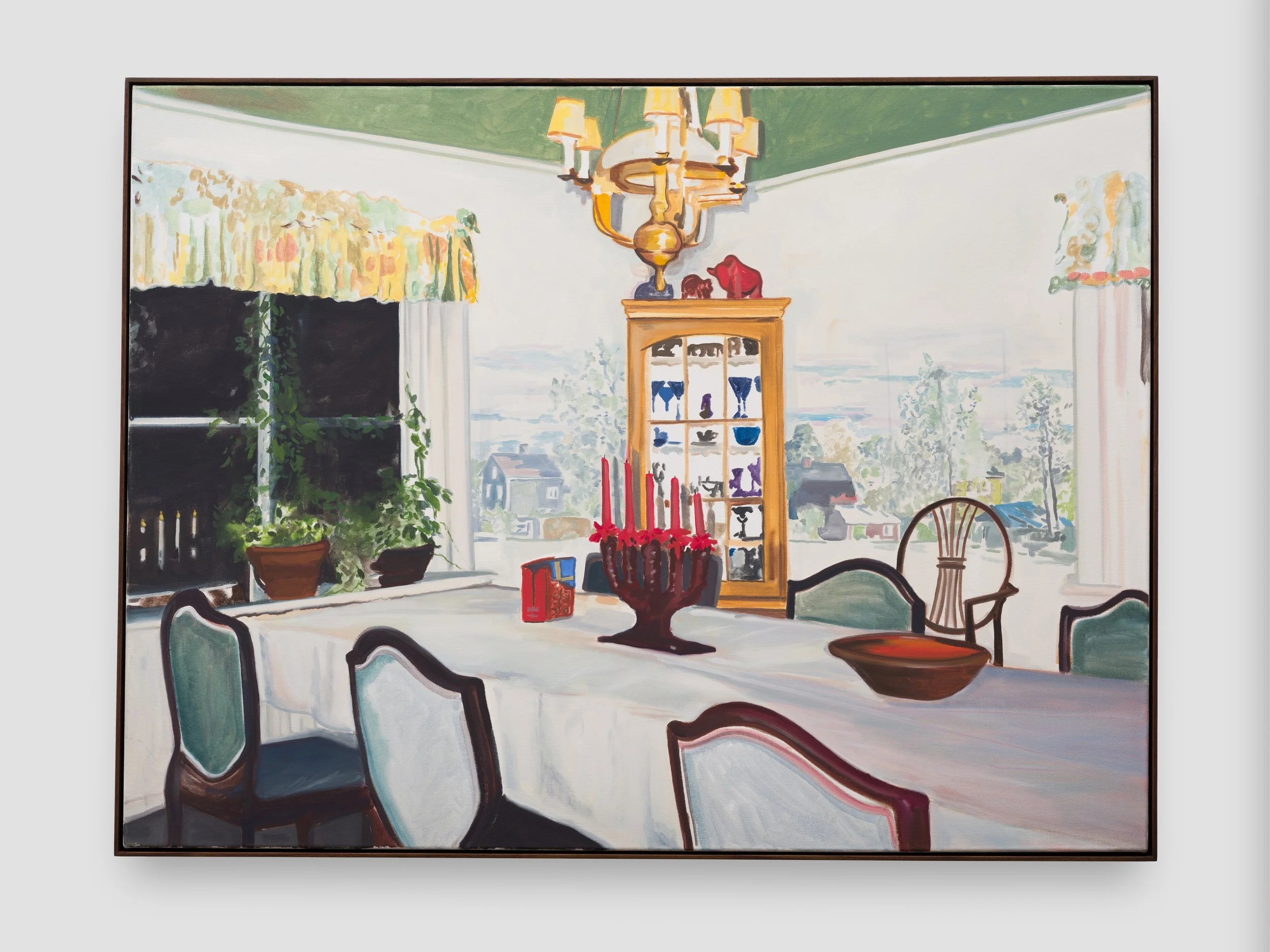 Alex Constable, 'Table Setting' (2023), oil on canvas, 36.75 x 49 x 2 inches