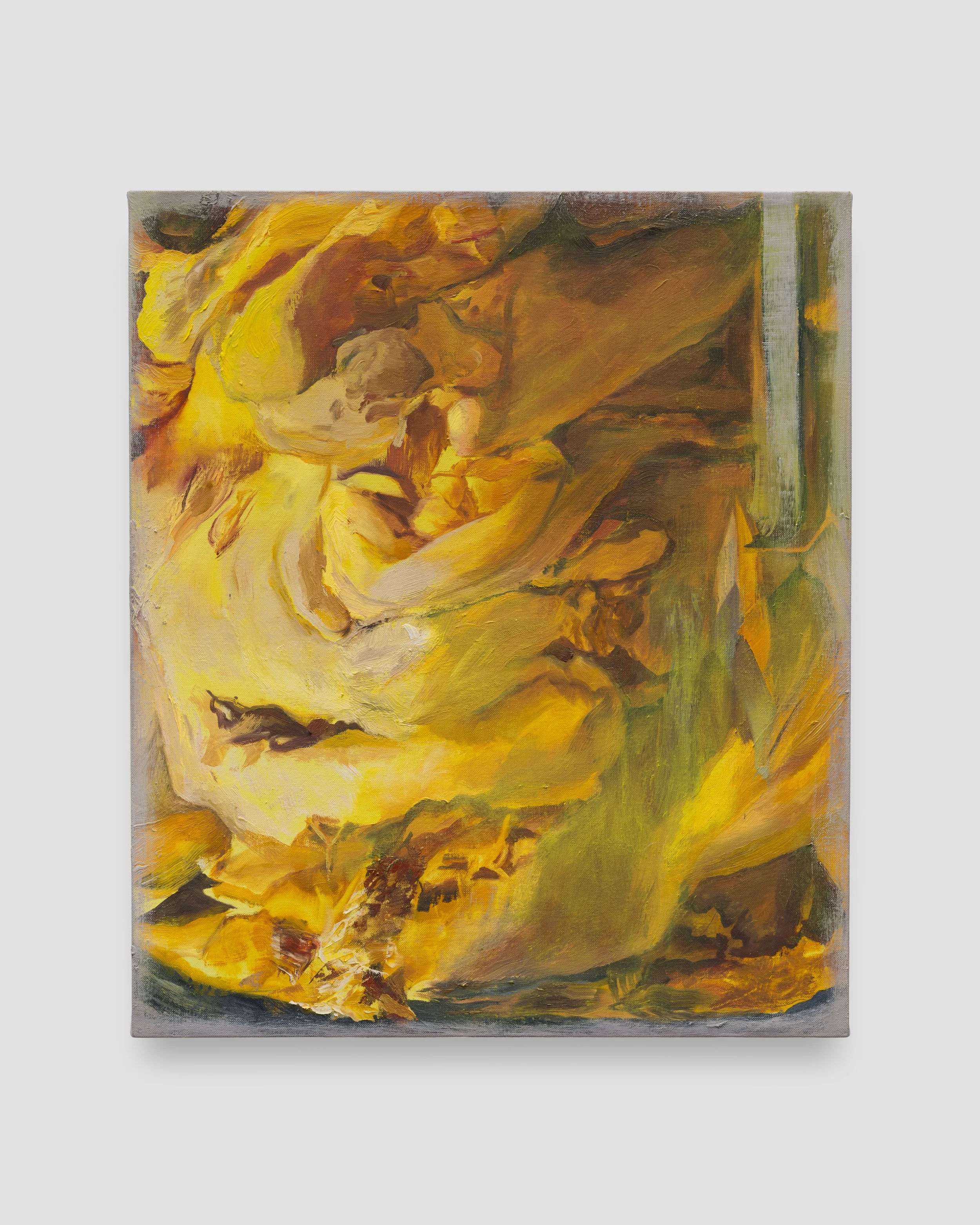 Abigail McCallum, 'Slow Oil Drifter' (2024), oil on linen, 28 x 24 inches