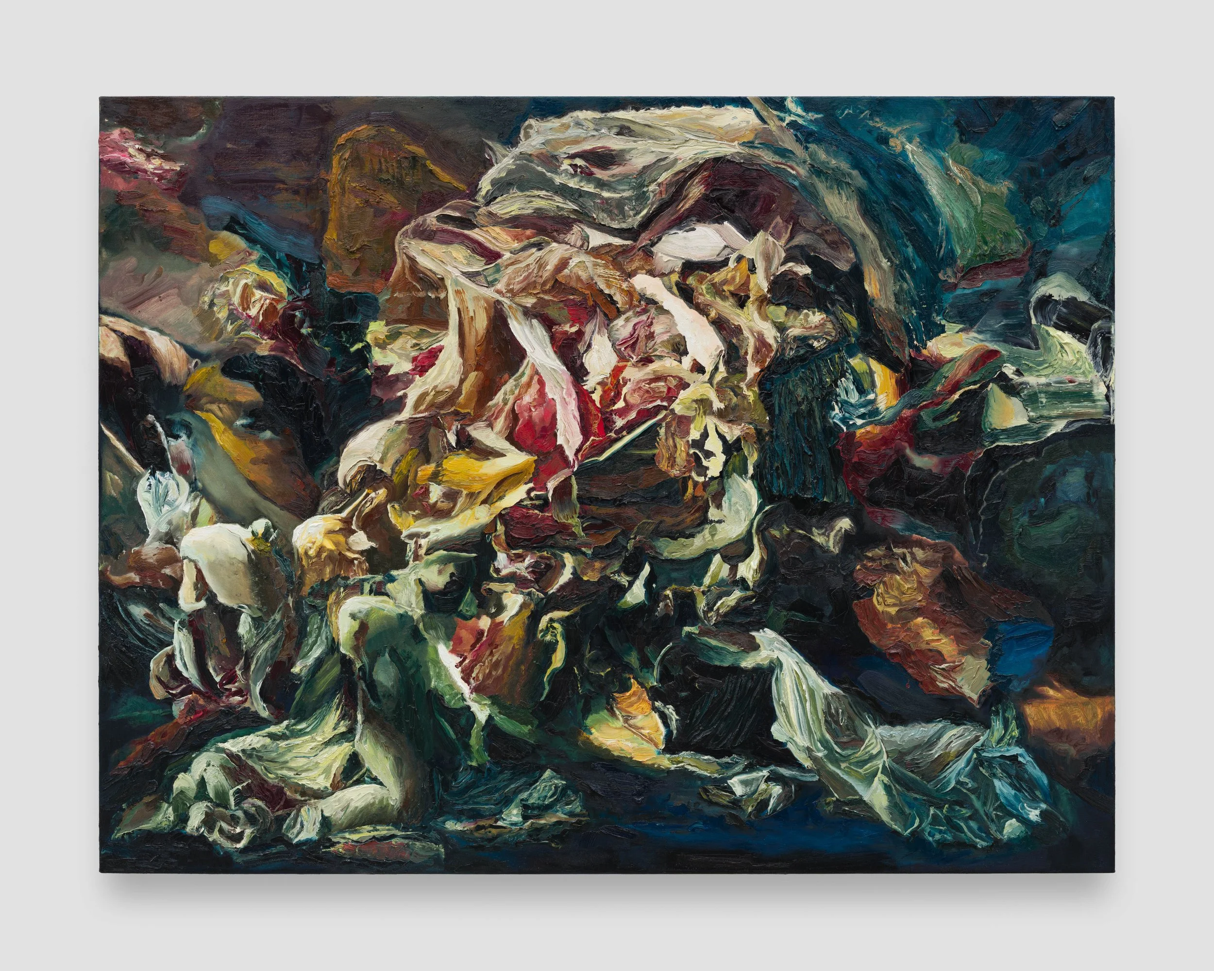 Abigail McCallum, 'Stairway to Paradise' (2026), oil on linen, 55 x 72 inches