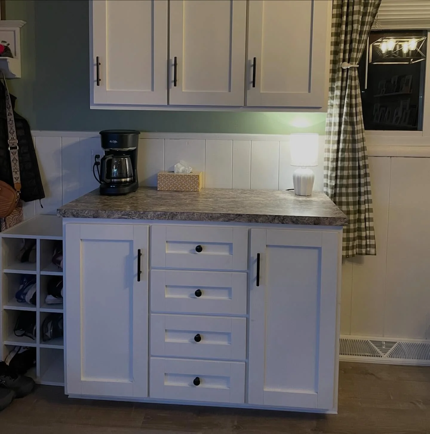 A few storage solutions that have fit the bill!

We needed additional storage in the kitchen, cabinets built ✅

A client needed shelves to match for extra shoe capacity, done ✅ 

Small laundry space needed a drying rack, much better ✅

Let us know ho