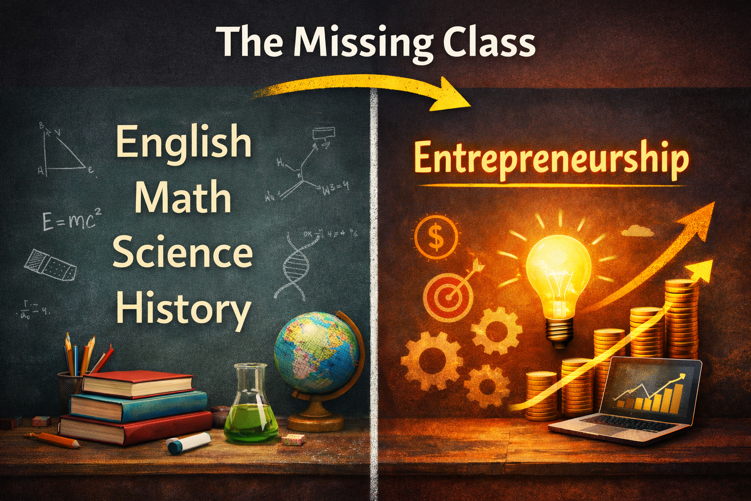 Why Schools Don't Teach Entrepreneurship - And What's at Stake for Your Teen