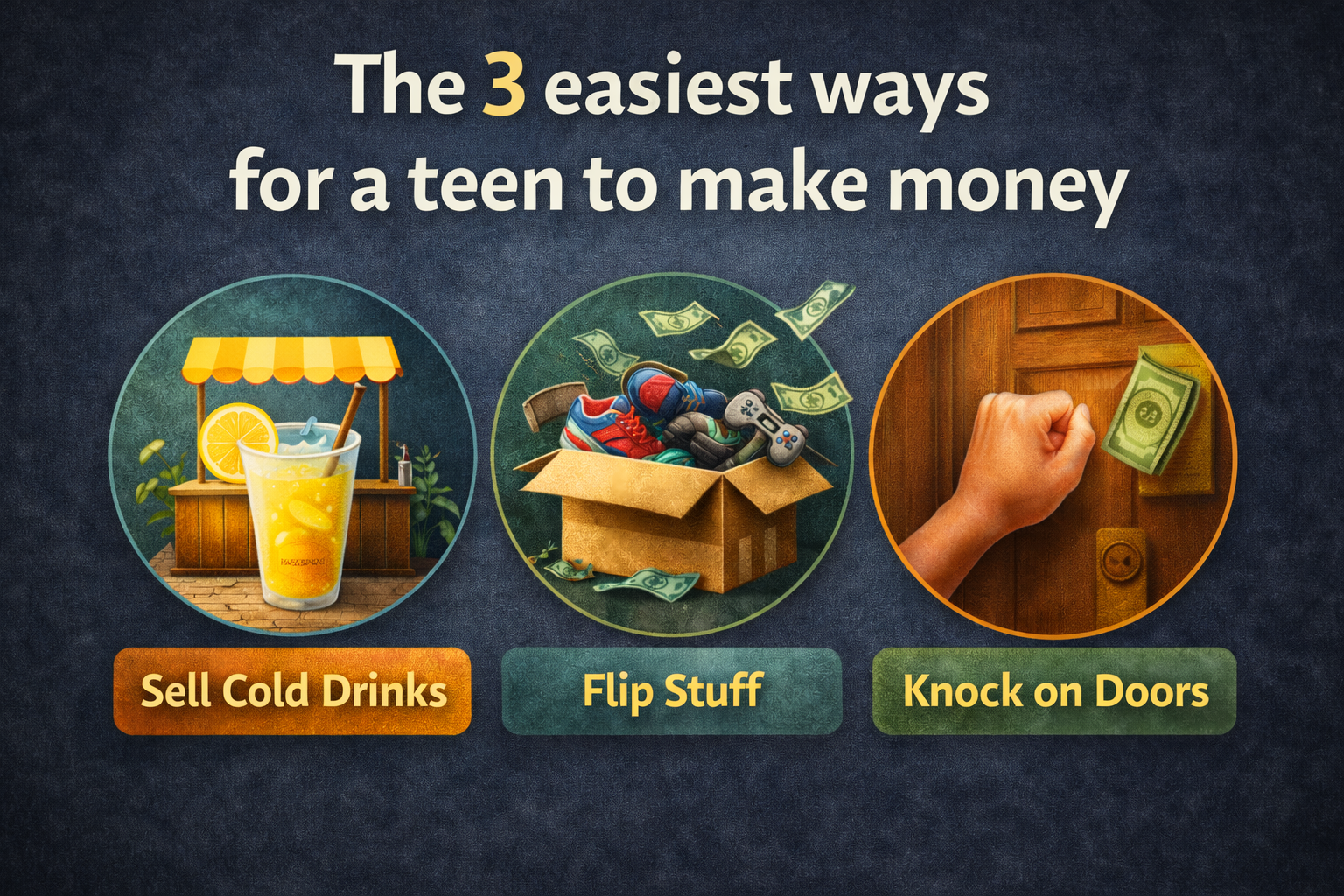 How to Make Money as a Teen: The 3 Easiest Methods That Actually Work (And Why the First $100 Changes Everything)