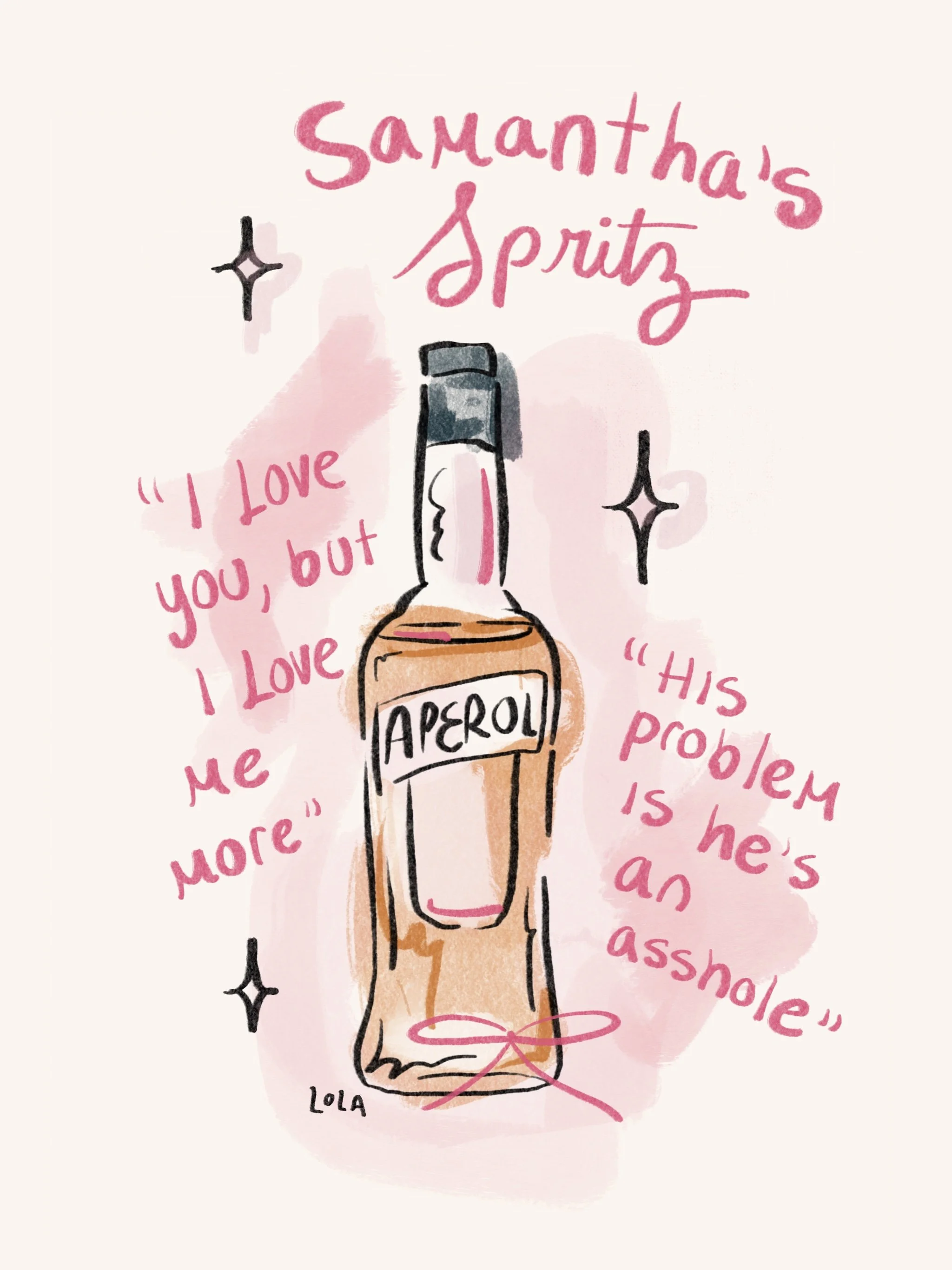 Samantha's Spritz Print