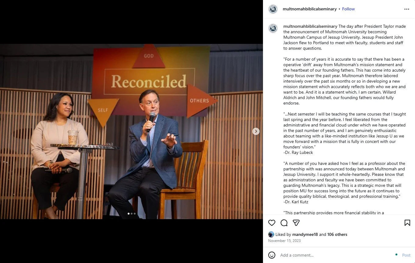 Toxic Timeline: Multiple Letters of Concern Sent to Jessup University Board Ignored