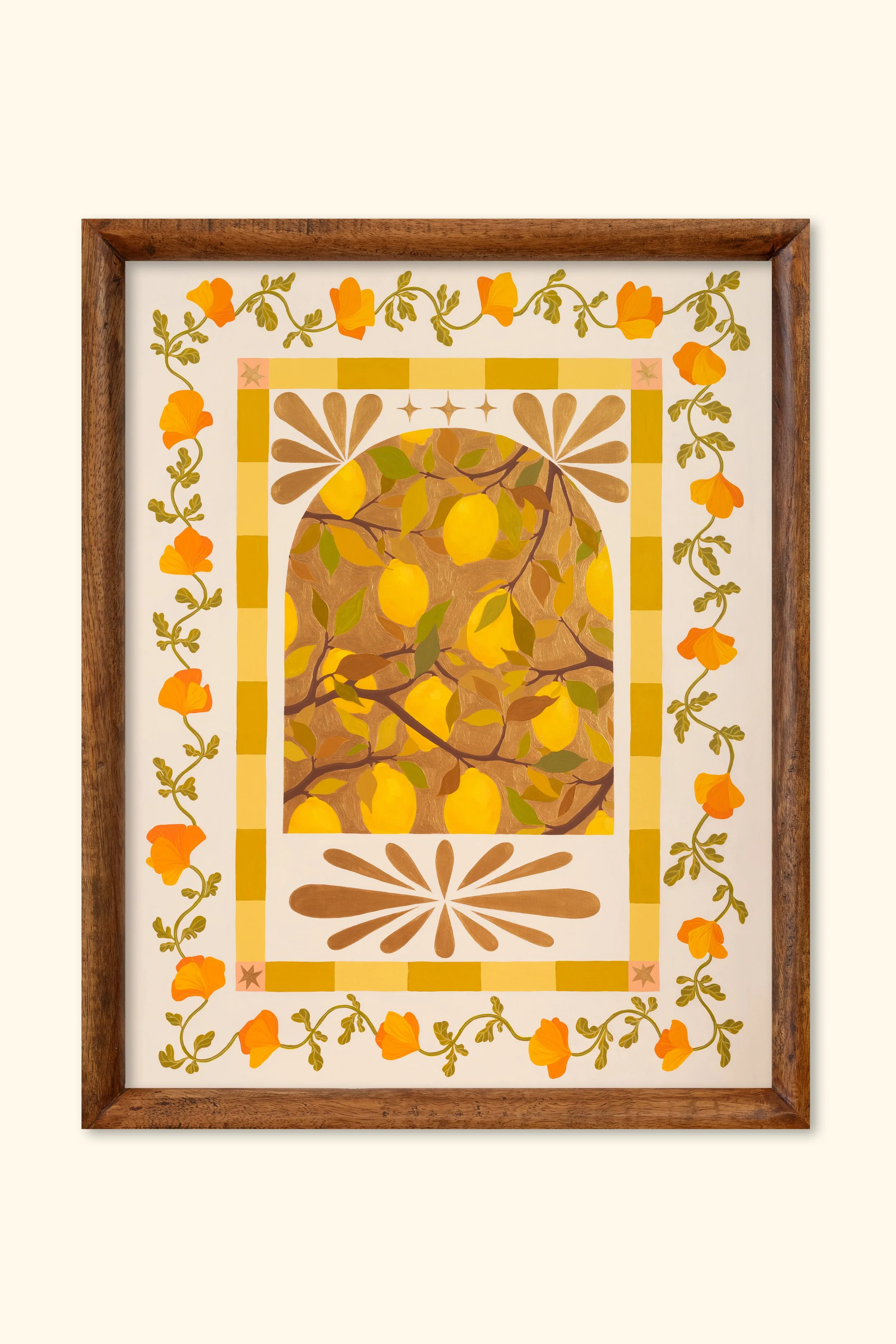 Vintage Lemons— Giclée Print