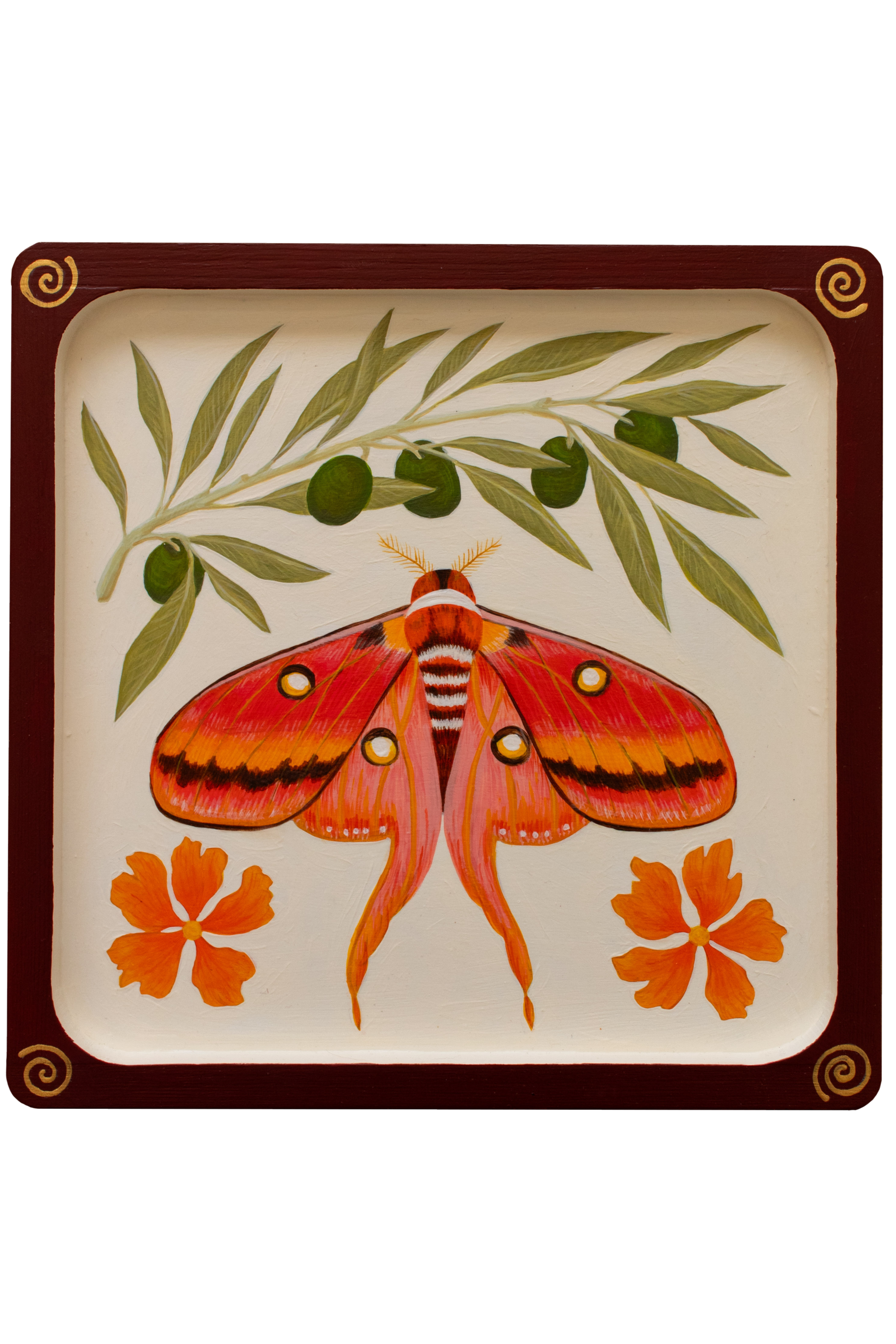 Grace In Growing  — Painted Tray