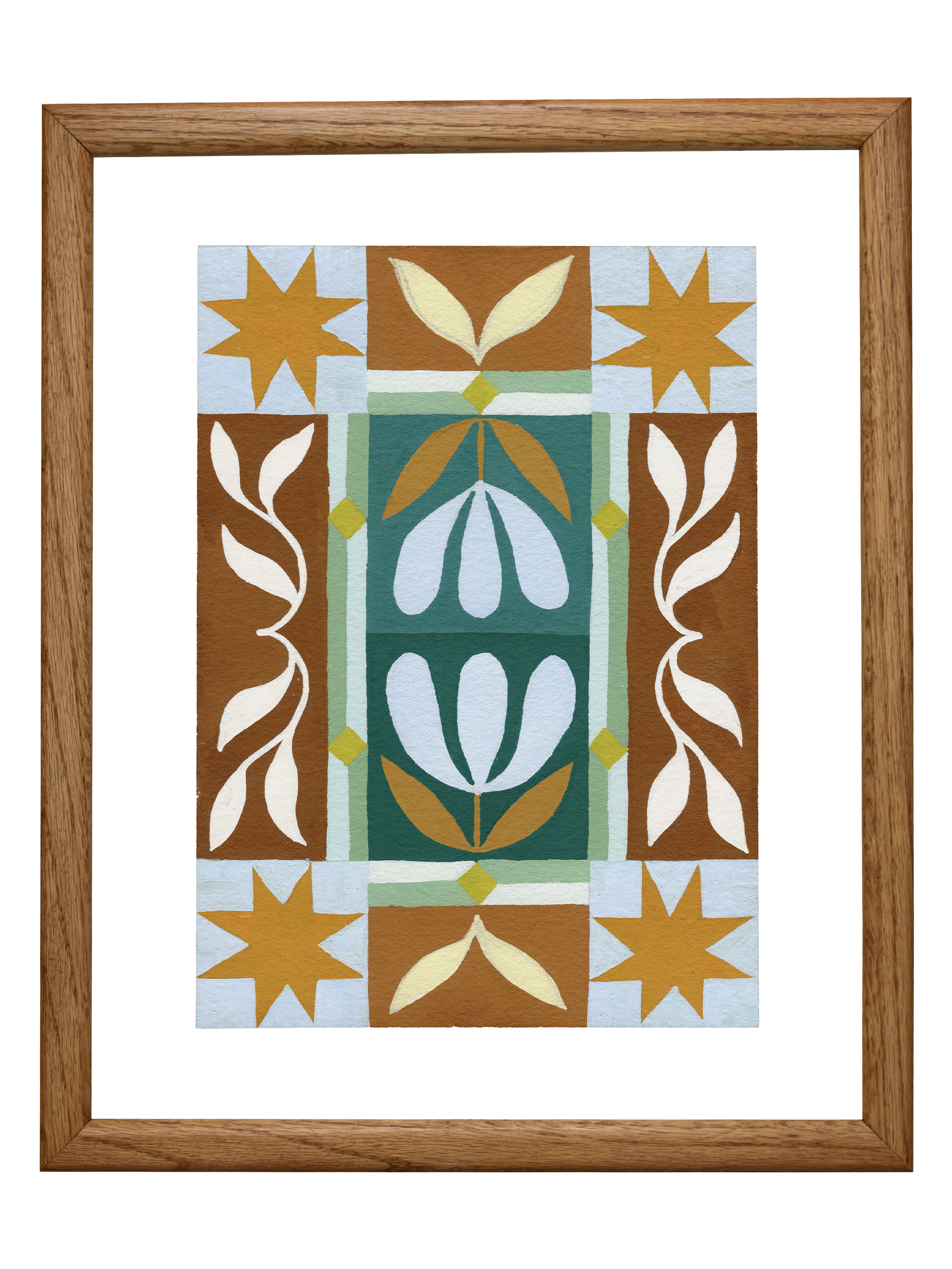 Quilted Folkie  — Giclée Print