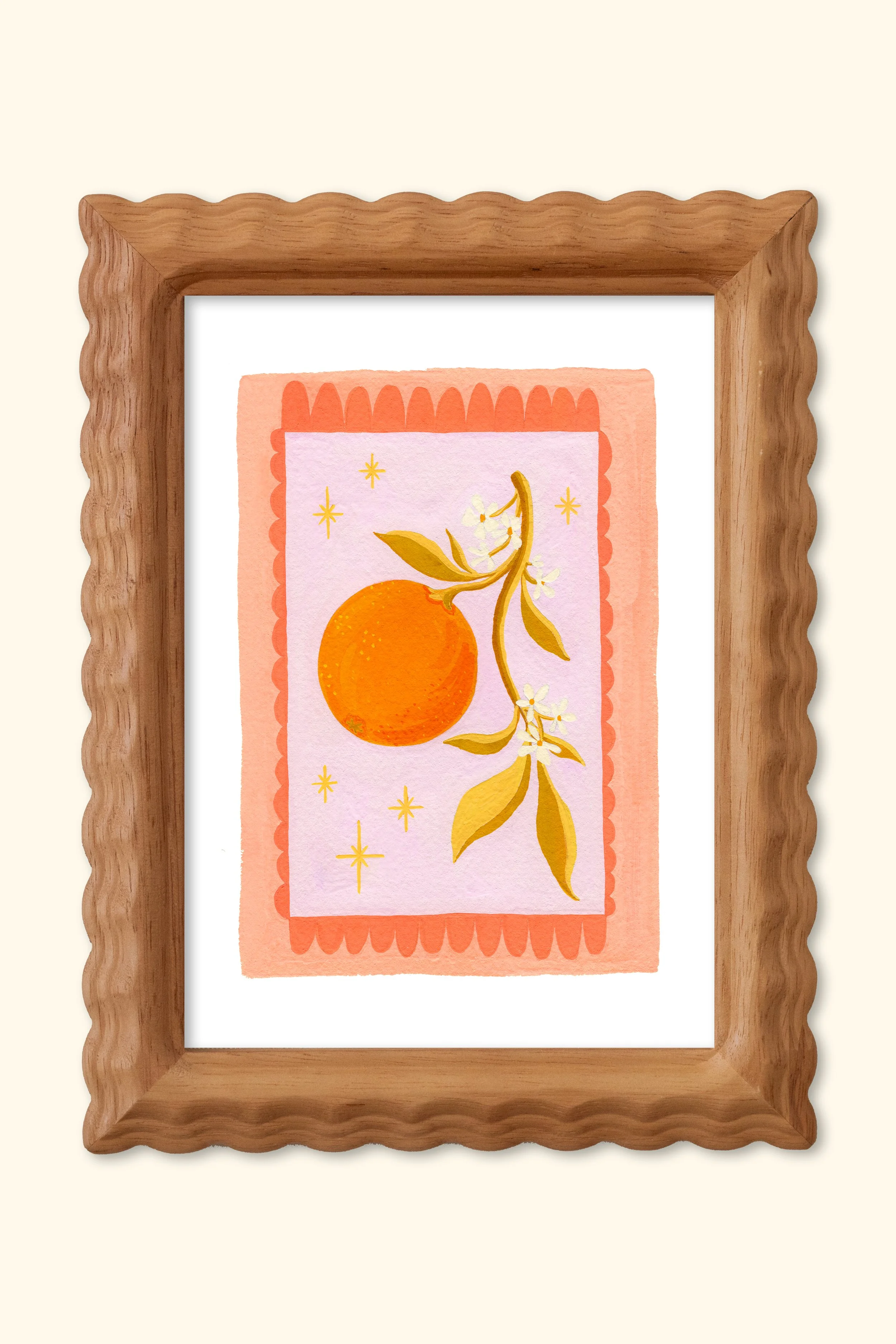 Lil Bb Orange  — Giclée Print