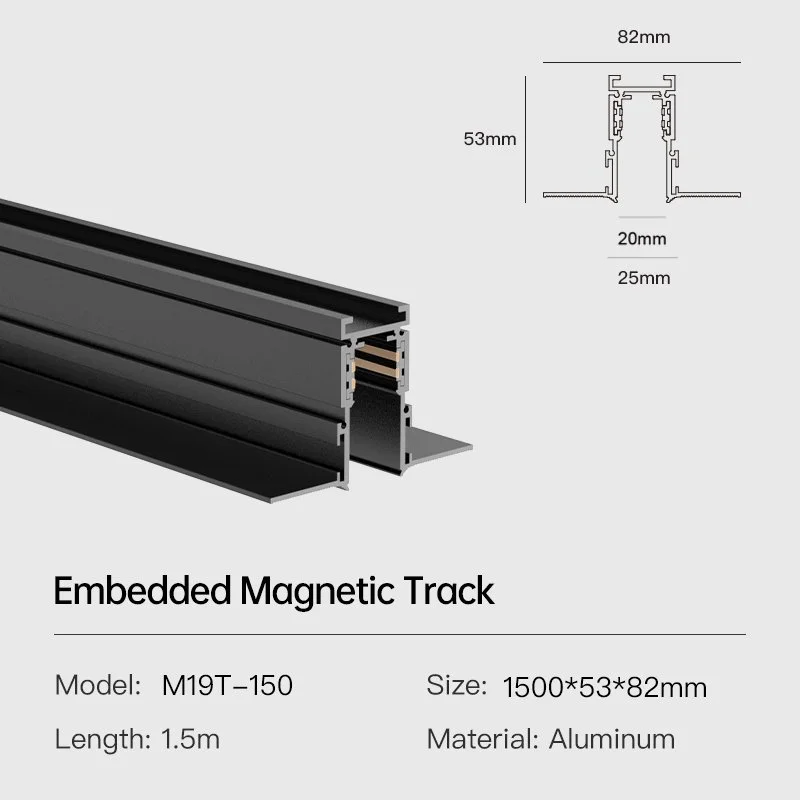 M19T-150 1.5M EMBEDDED TRACK