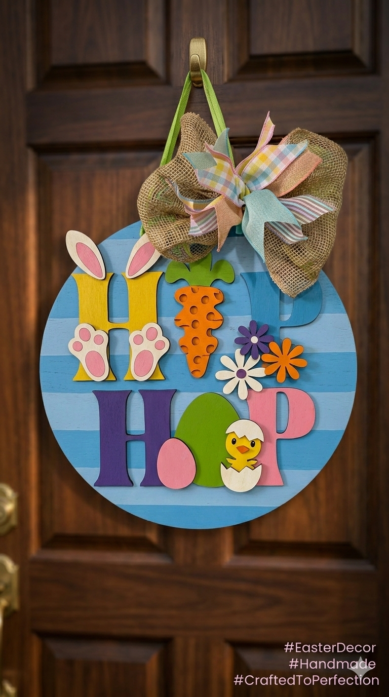 16" Easter Door Hanger