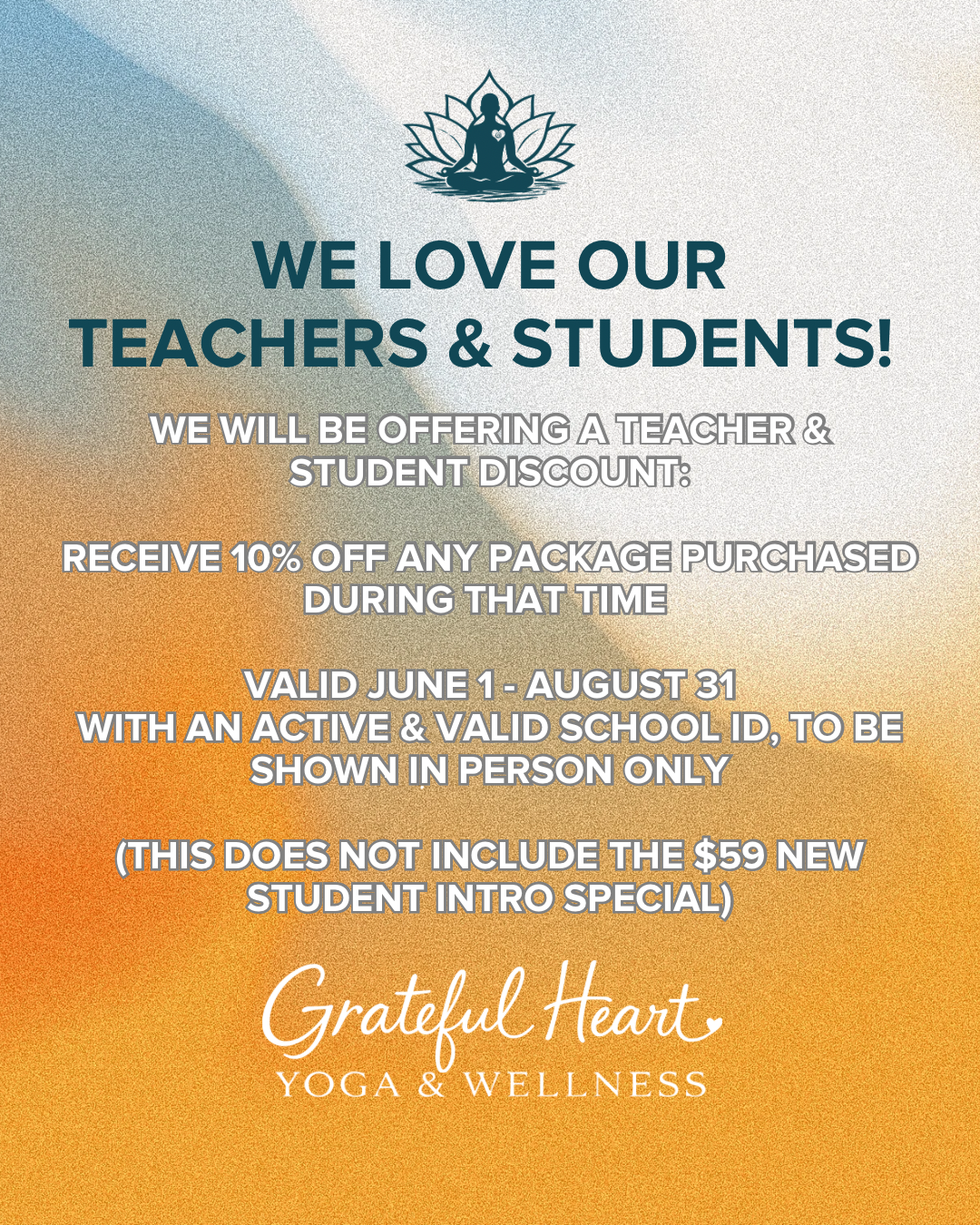 Teacher Discount