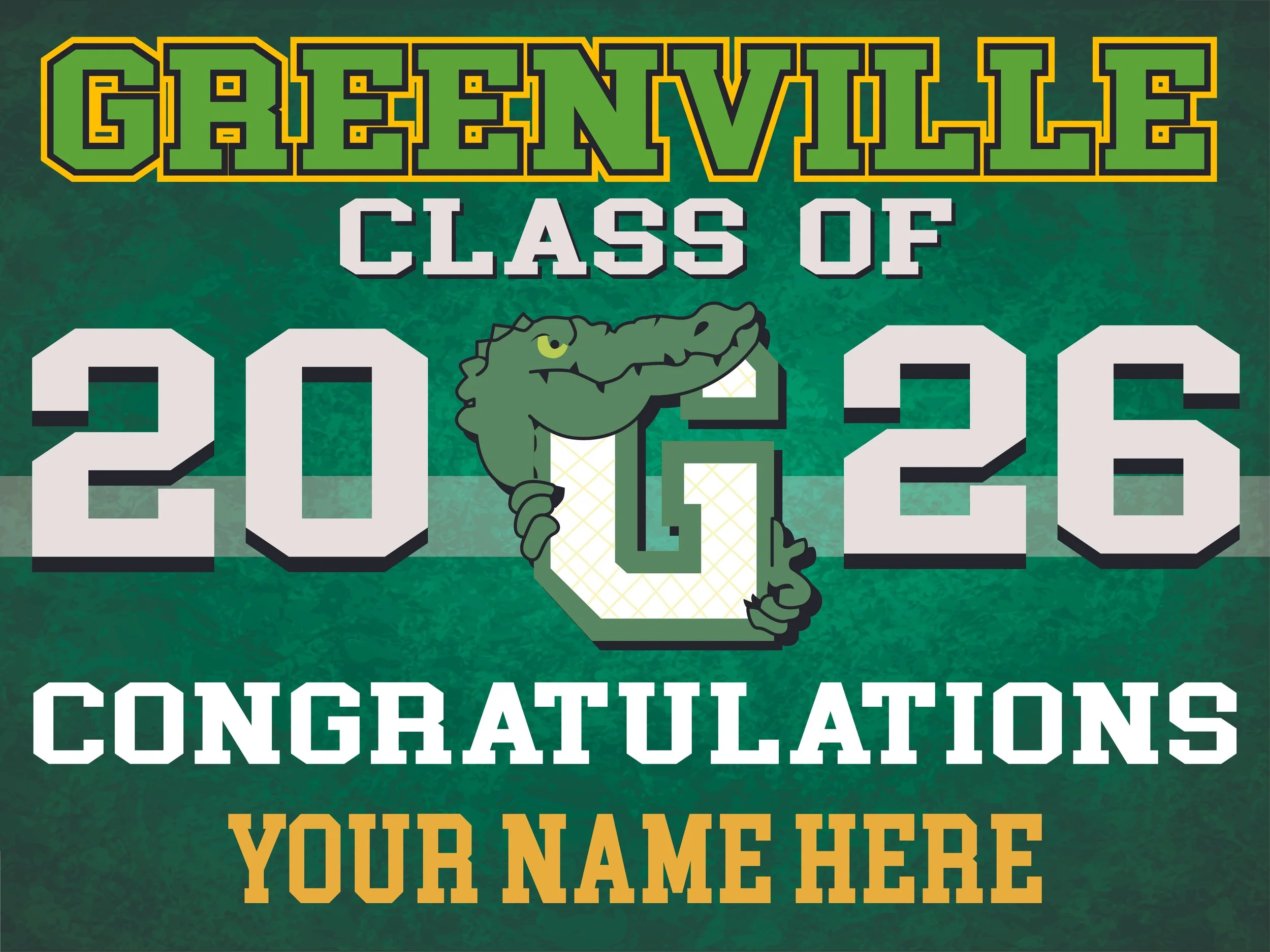 Personalized Lawn sign