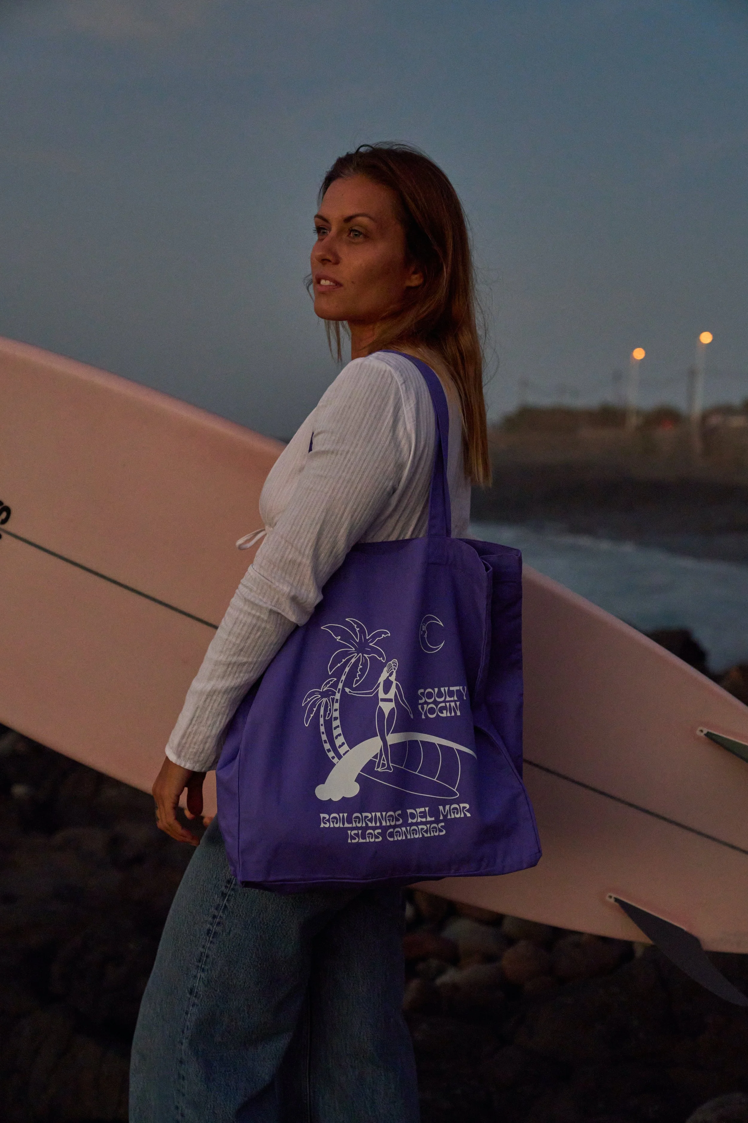 Tote Bag Purple – Bailarinas del Mar