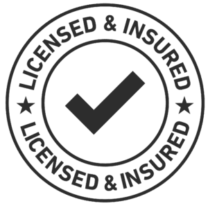 Licensed and insured badge