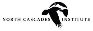Logo of North Cascades Institute showing a mountain, lake, and tree with a bird silhouette.