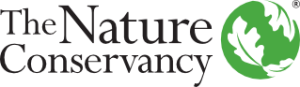 The logo of The Nature Conservancy with the organization's name and a green and white globe icon.