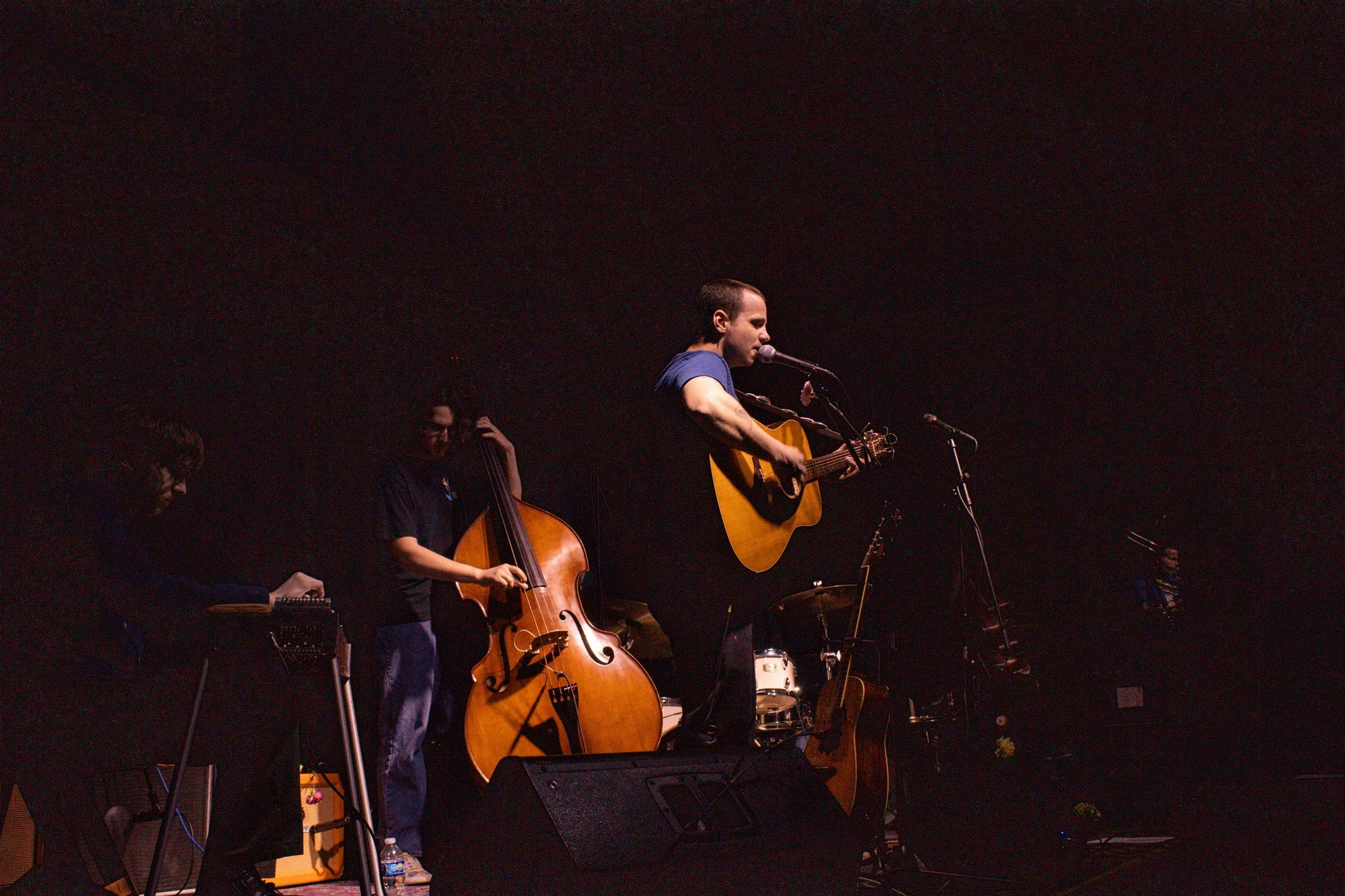 Julian's band can take on any combination to bring his music to life. 