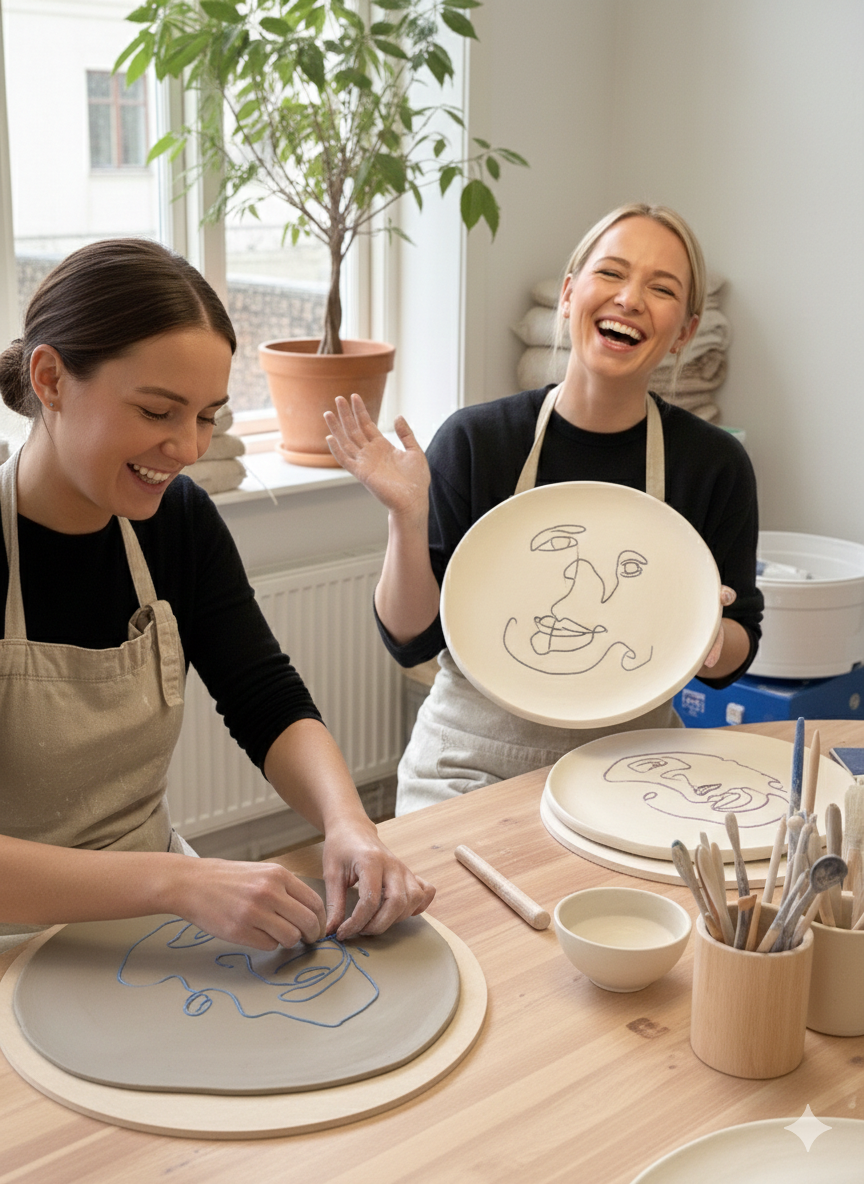 Keramikschale gestalten in Stuttgart Süd