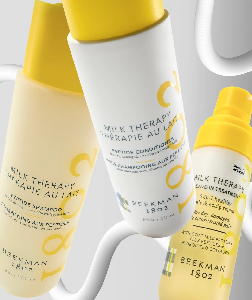 Beekman 1802 Milk Therapy Haircare Launch