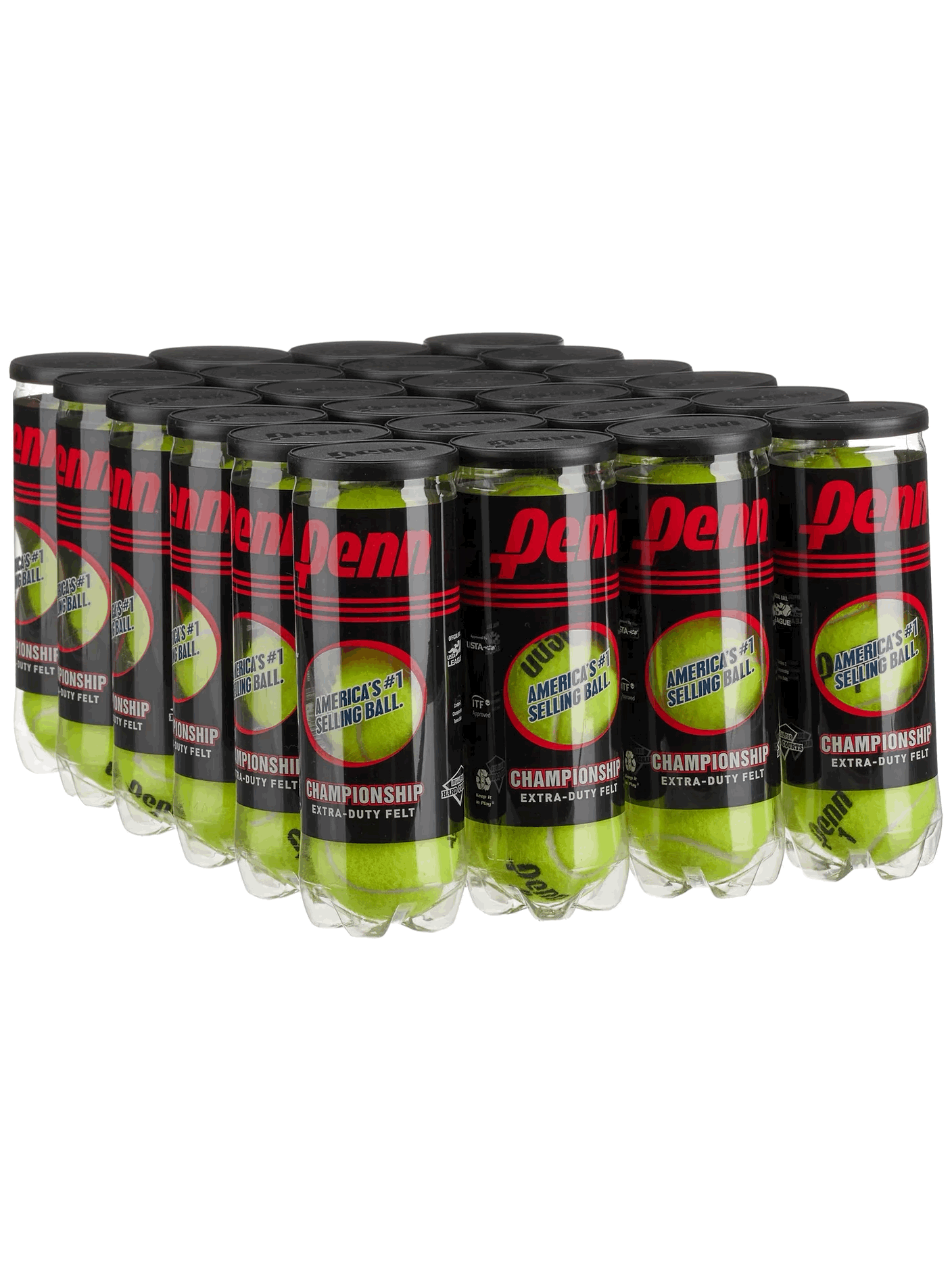 Penn Extra Duty Tennis Balls (Case 24x)