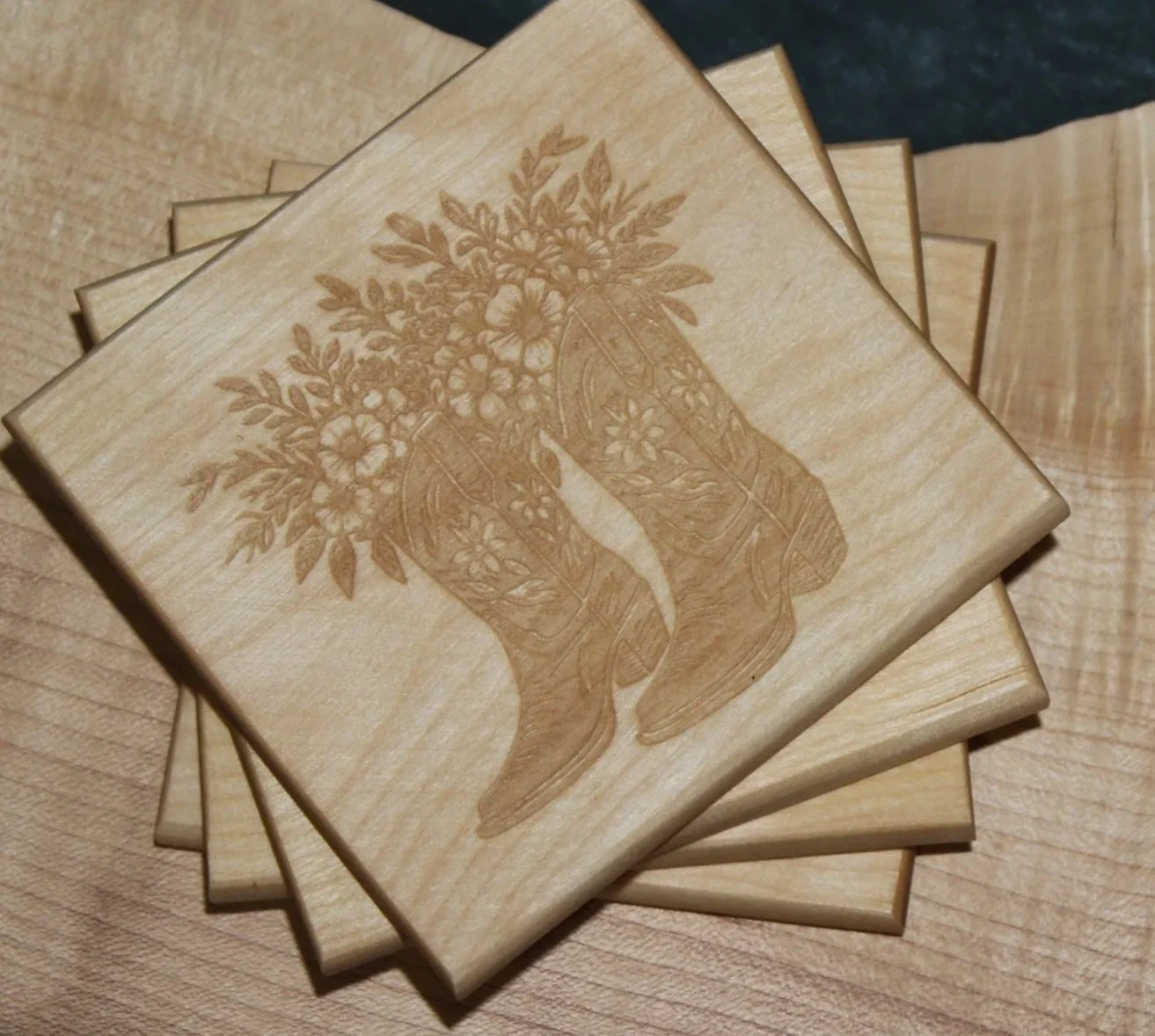 Maple Coasters