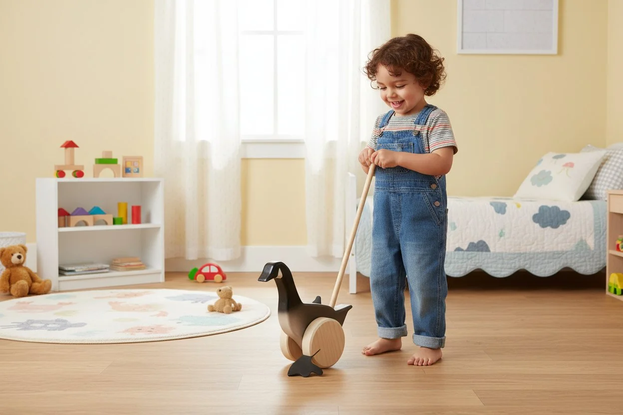 Canada Goose Push Toy