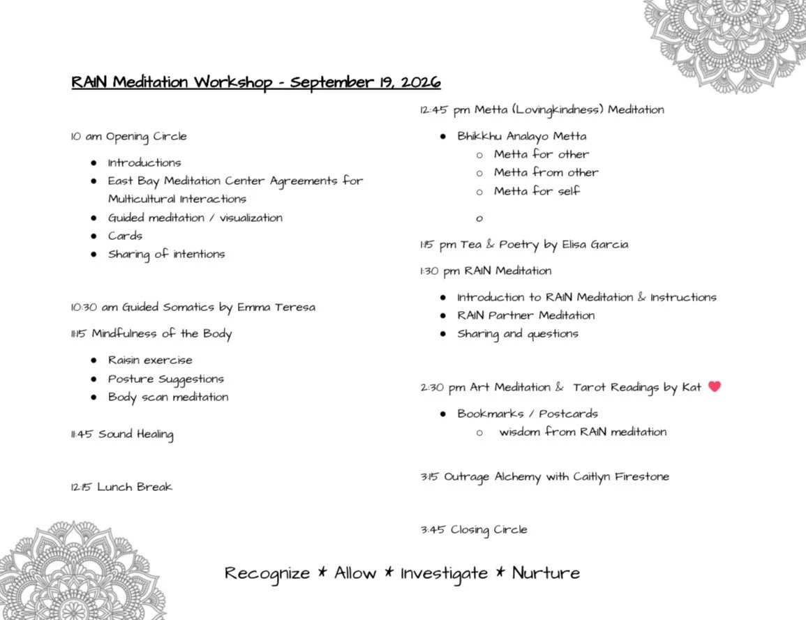 RAIN workshop