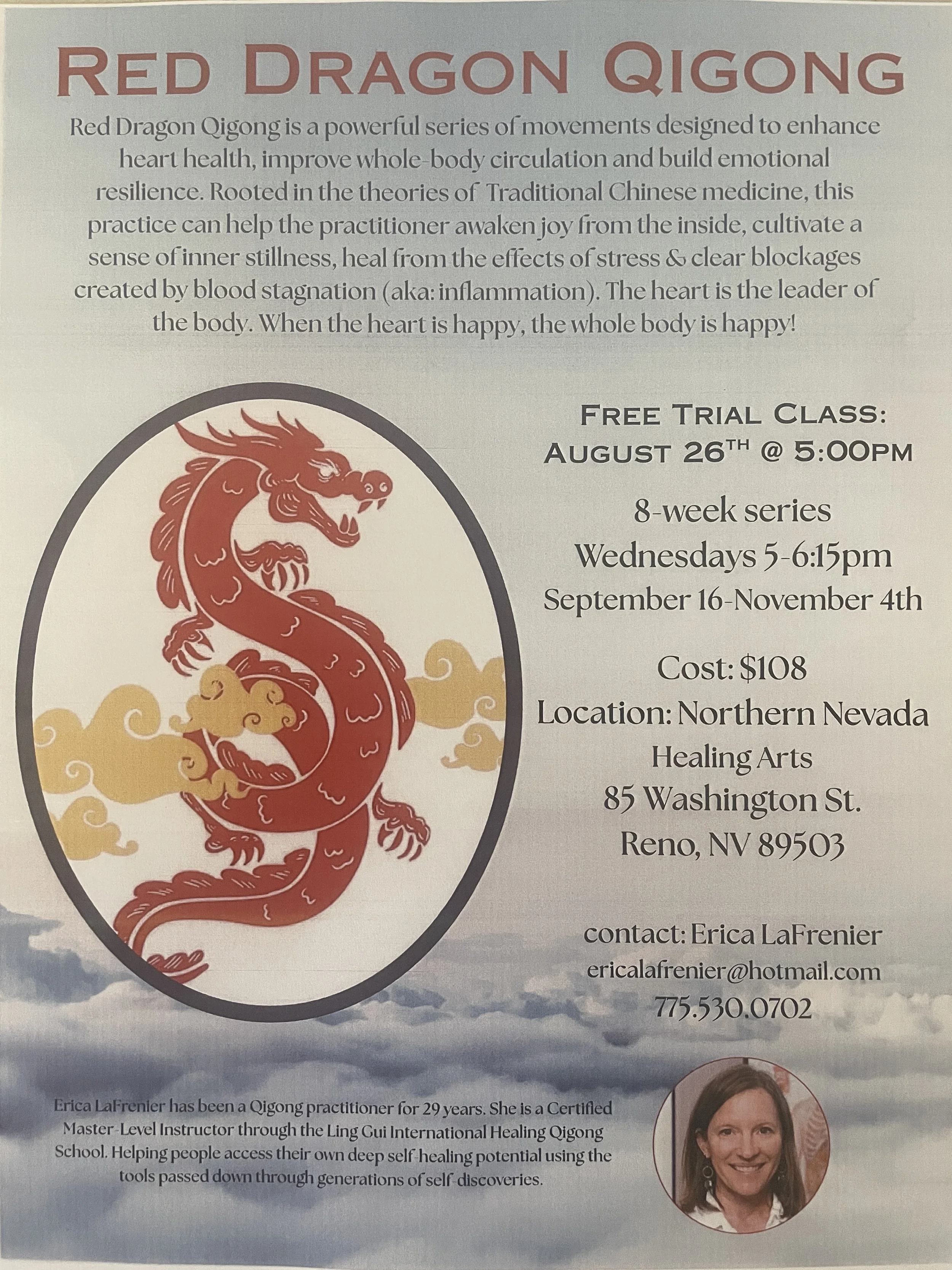 Red Dragon Qigong 8 week series