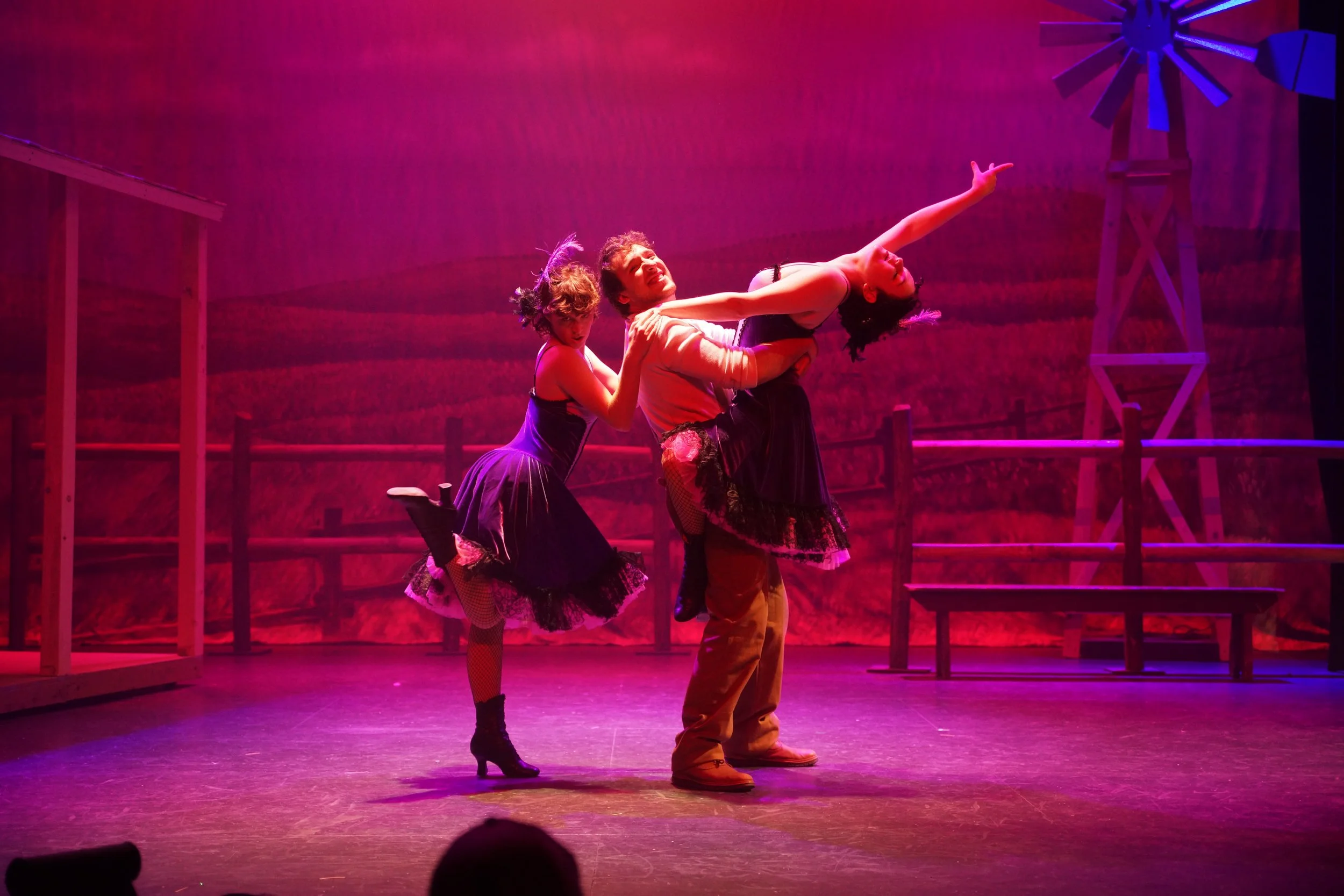 Makena Mitchell as Kate in Woodstock Playhouse's "Oklahoma!"