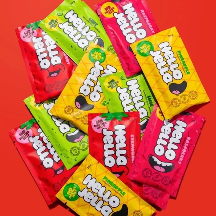 Hello Jello mixed box of sachets
