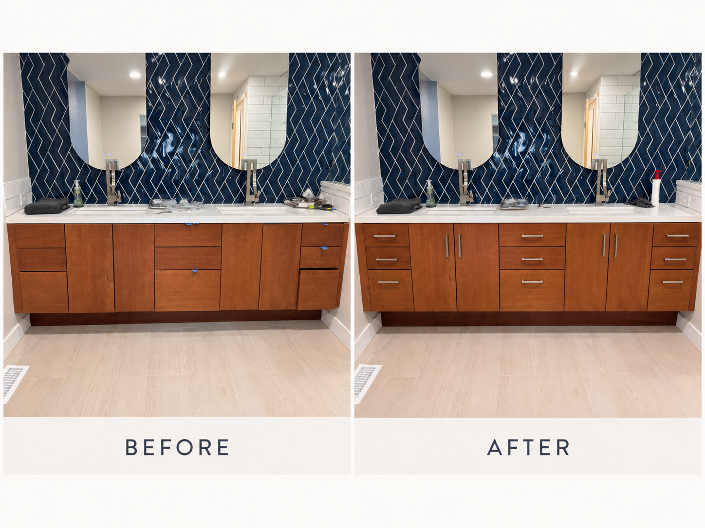 Vanity Finish-Up & Alignment