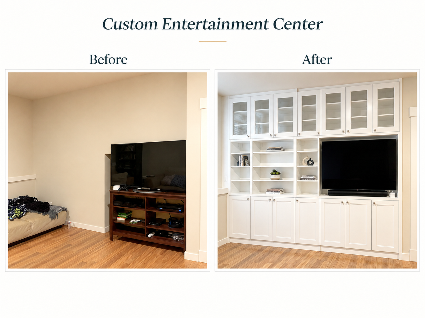 Custom Entertainment Center