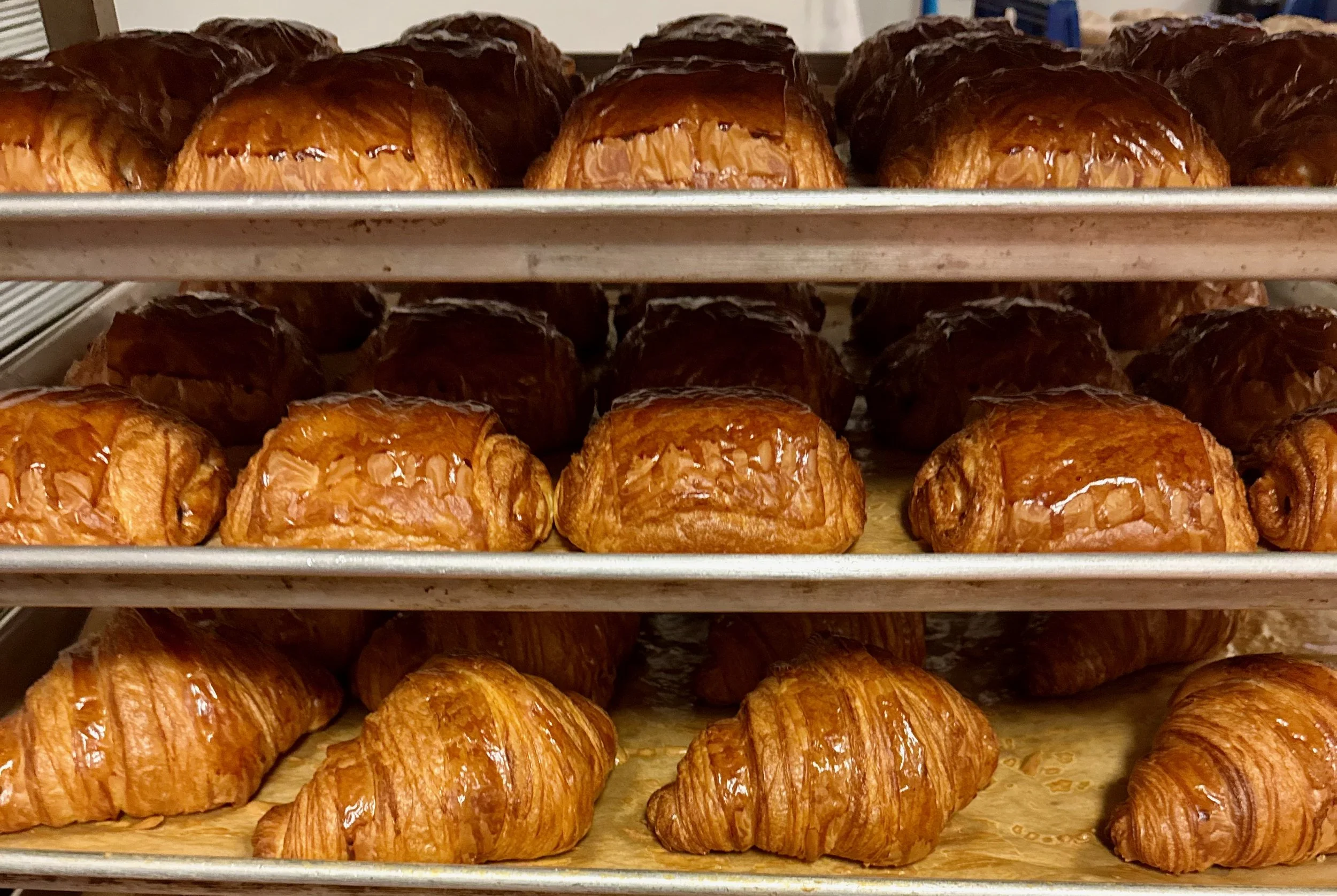 Croissants and viennoiserie baked daily by BAKA bakery