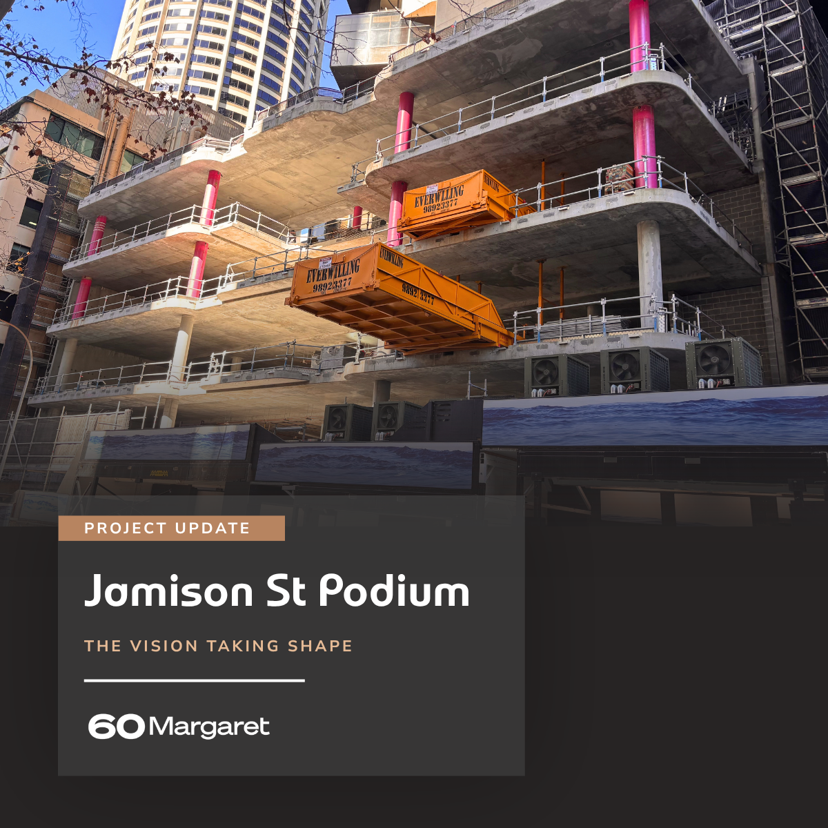 Update: Jamison St Podium