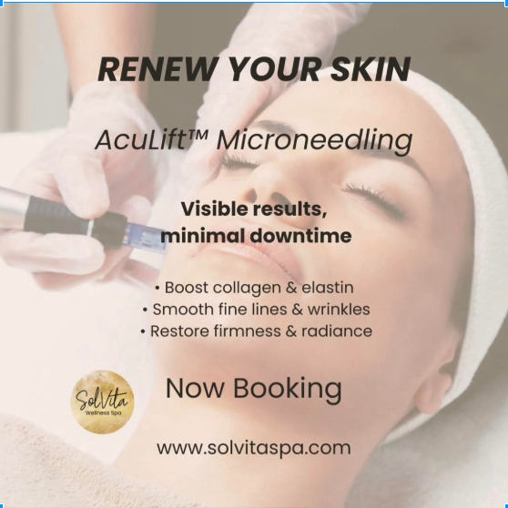 Microneedling in Tigard, OR: AcuLift™ Treatments at SolVita Wellness Spa
