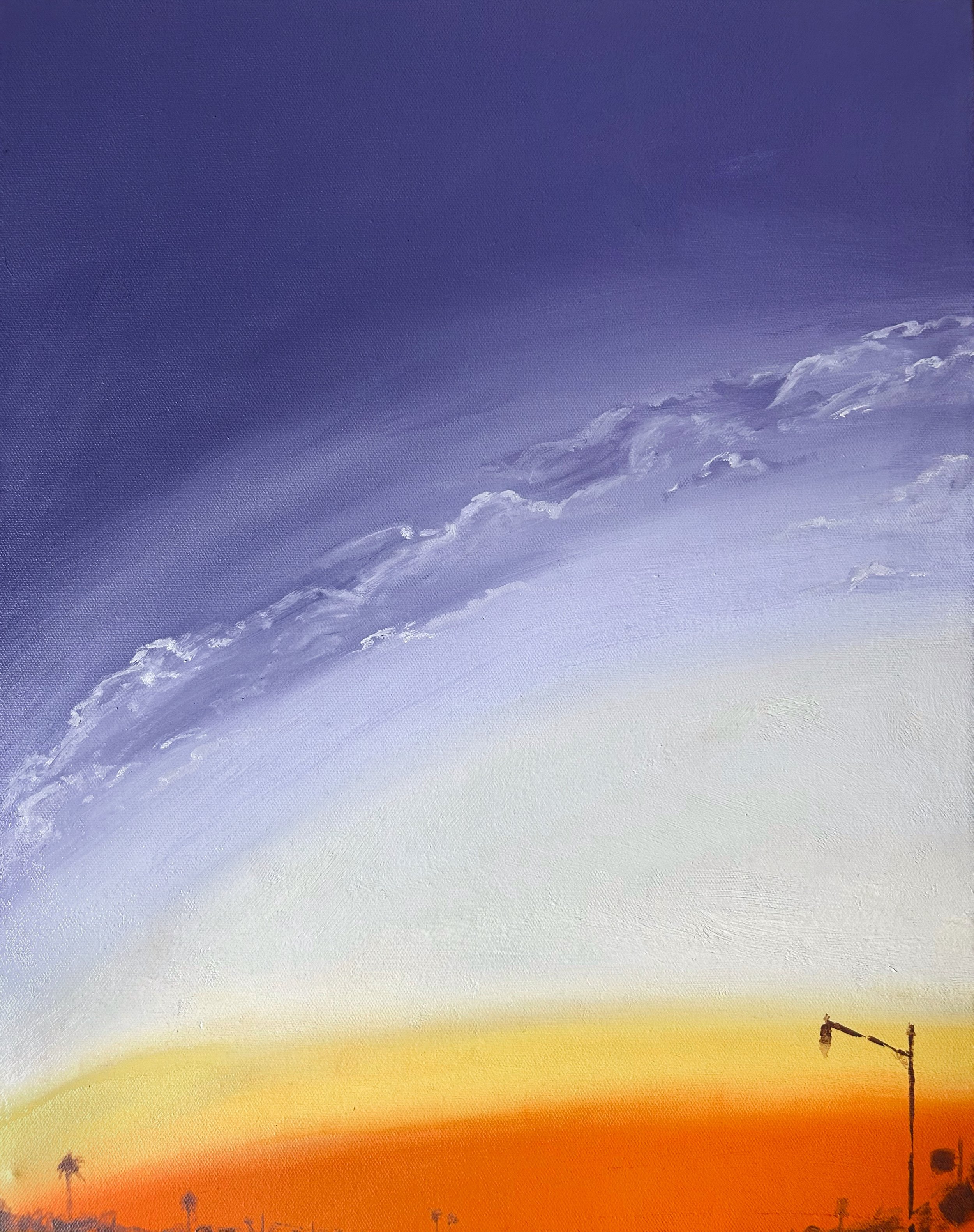 Katherine Kesey 
 LA Sunset No.3 , 2020 
Oil on canvas 
20 × 16 in
