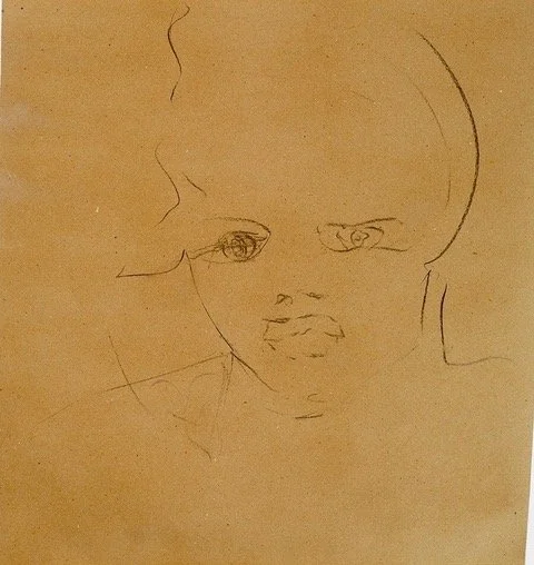 Iris Klein 
 The Recipe for Life , 2017 
Chalk pastel on archival brown paper 
24 × 18 in