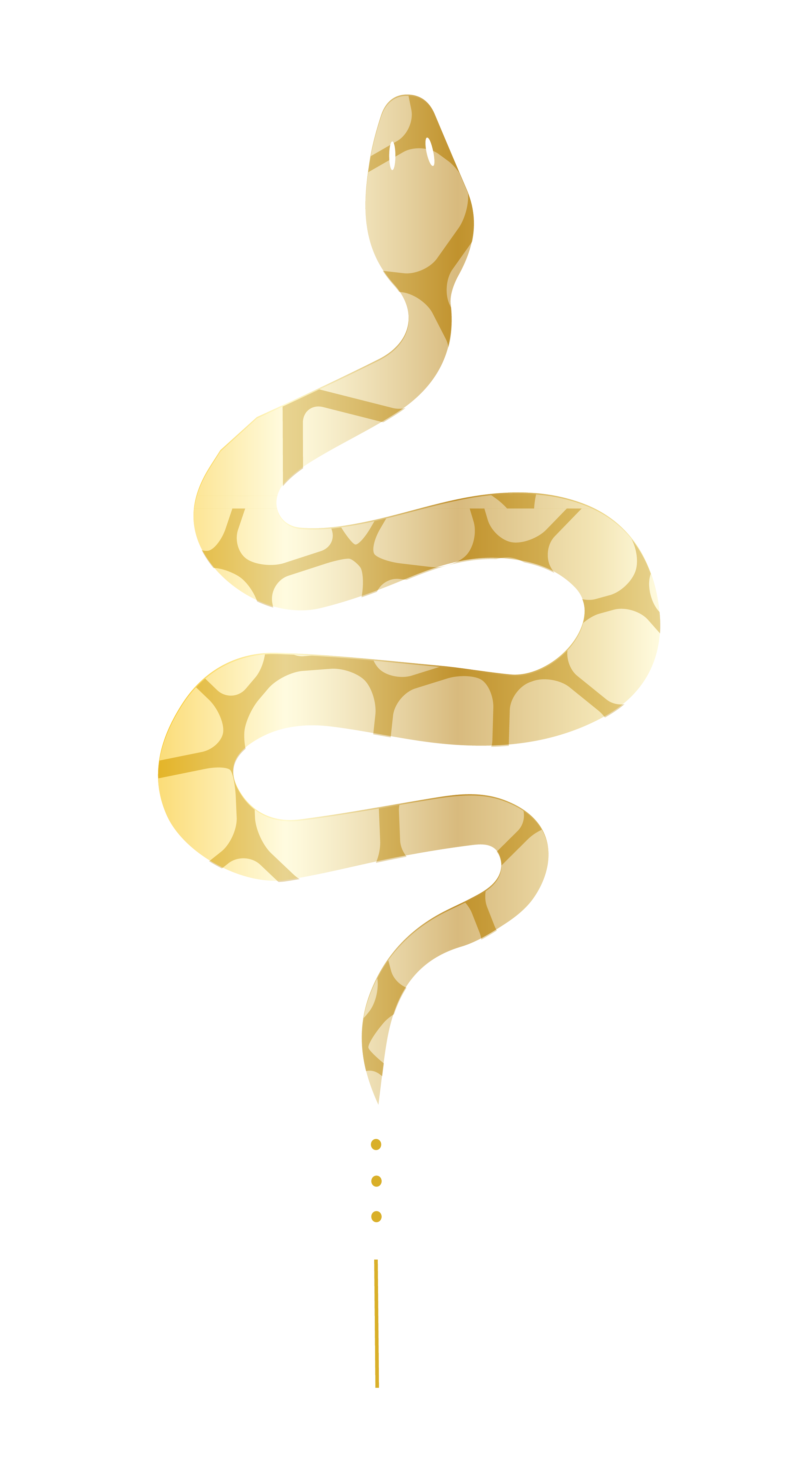 A graphic illustration of a snake intertwined with a medical symbol, featuring a staff with a coiled snake around it, which is a common symbol of medicine and healthcare.