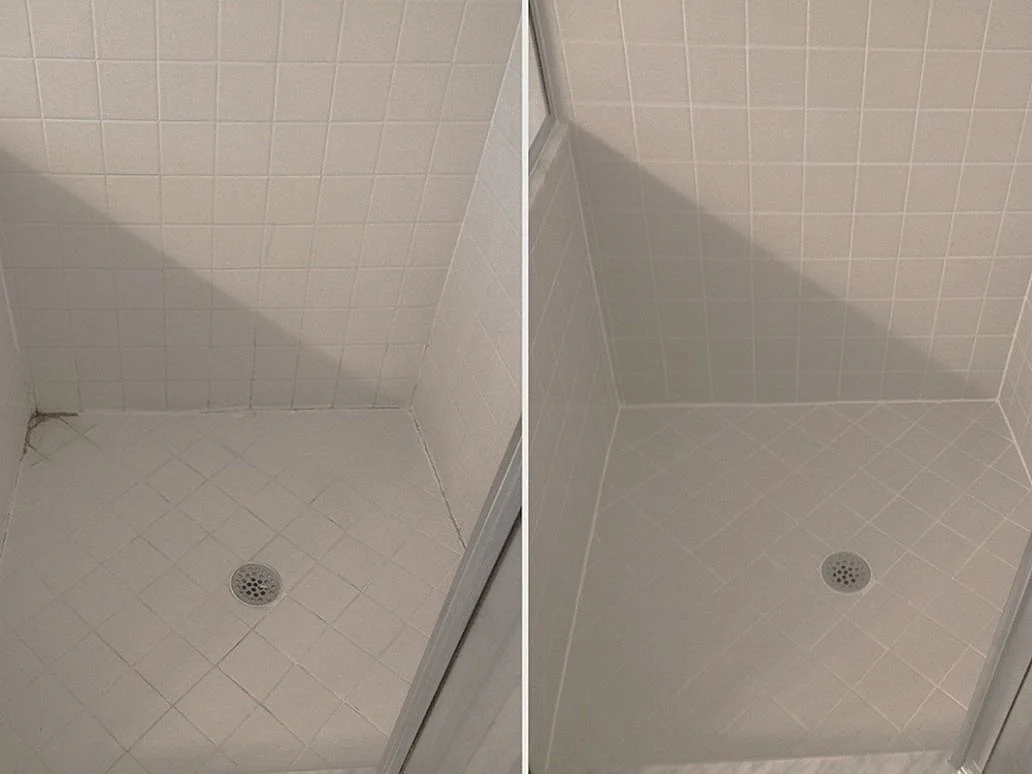 Regrout, Silicone and Tile Clean