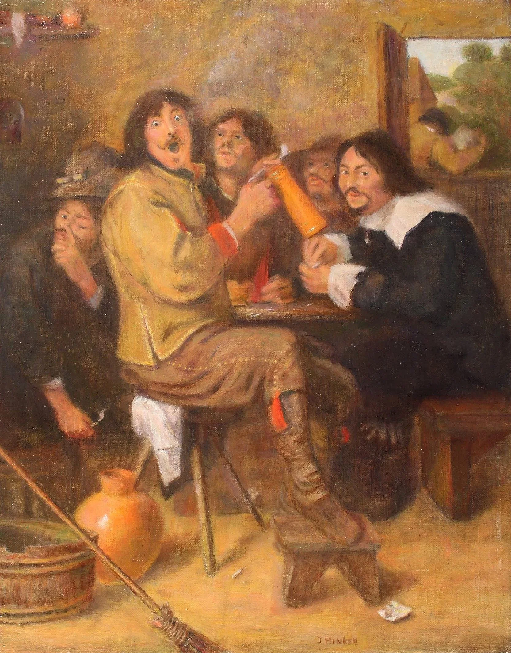 The Smokers after A. Brouwer