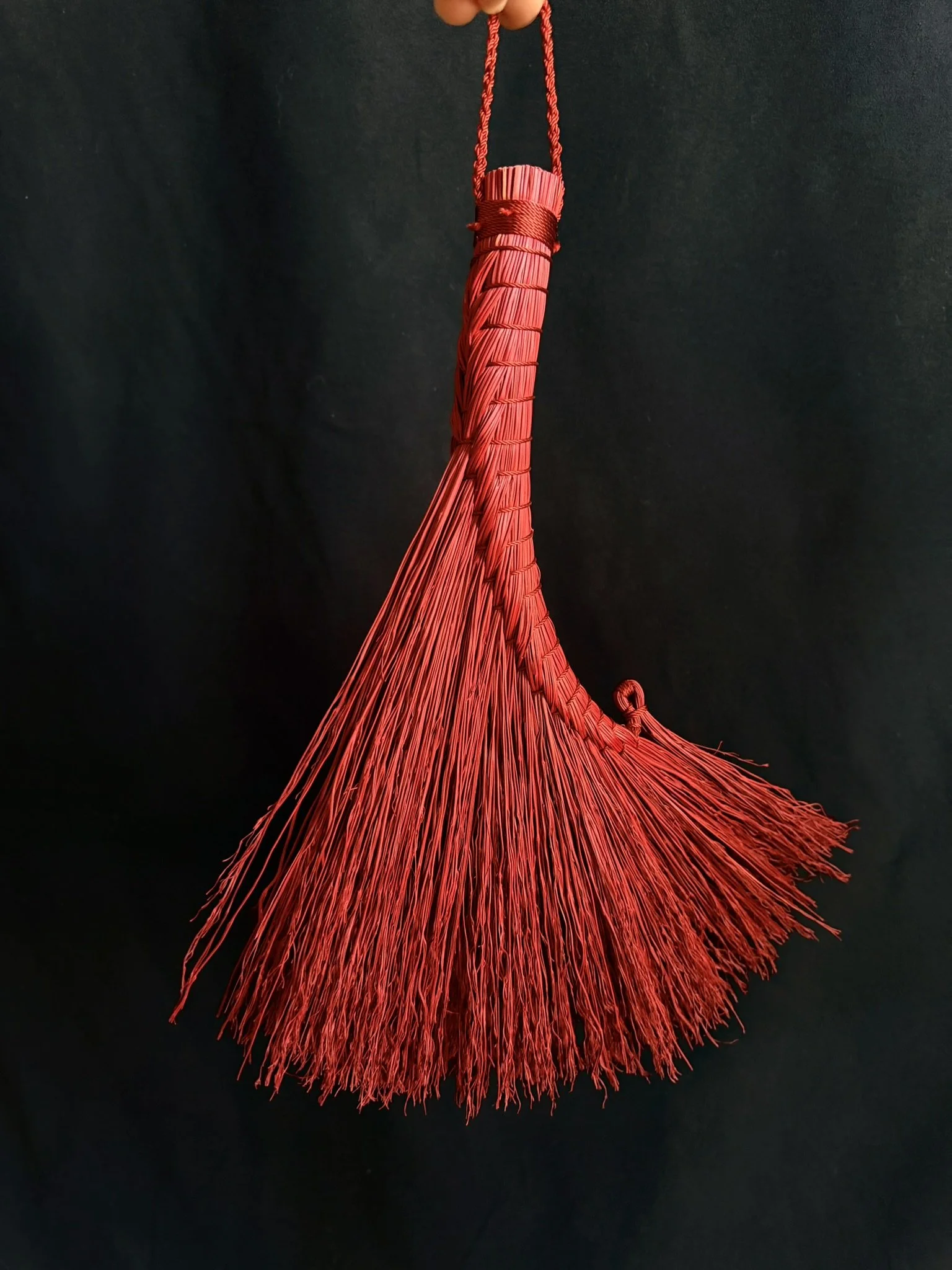"Chanticleer" Rooster Tail Broom