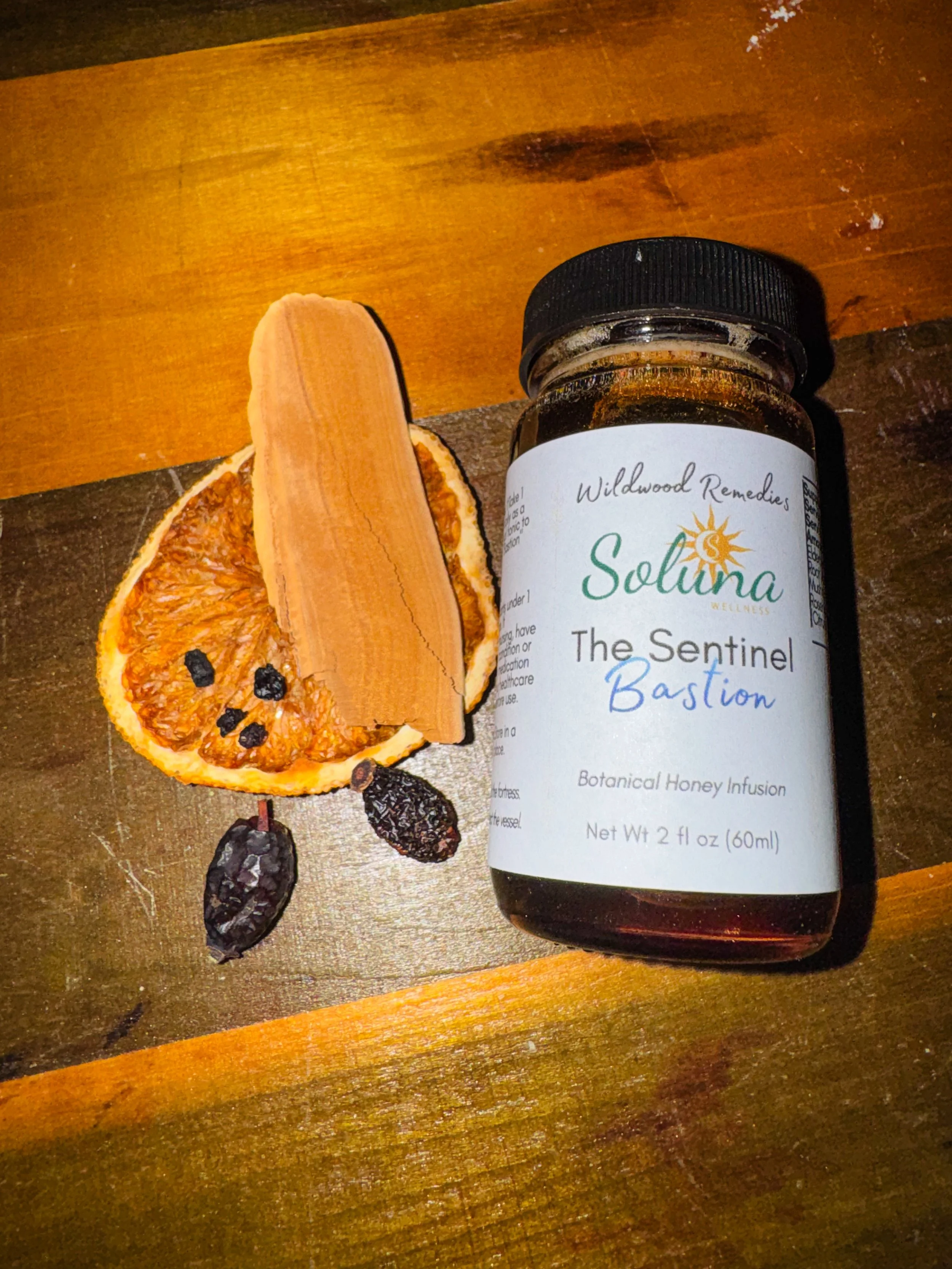 Wildwood Sentinel | Bastion: Elderberry & Reishi Honey Infusion