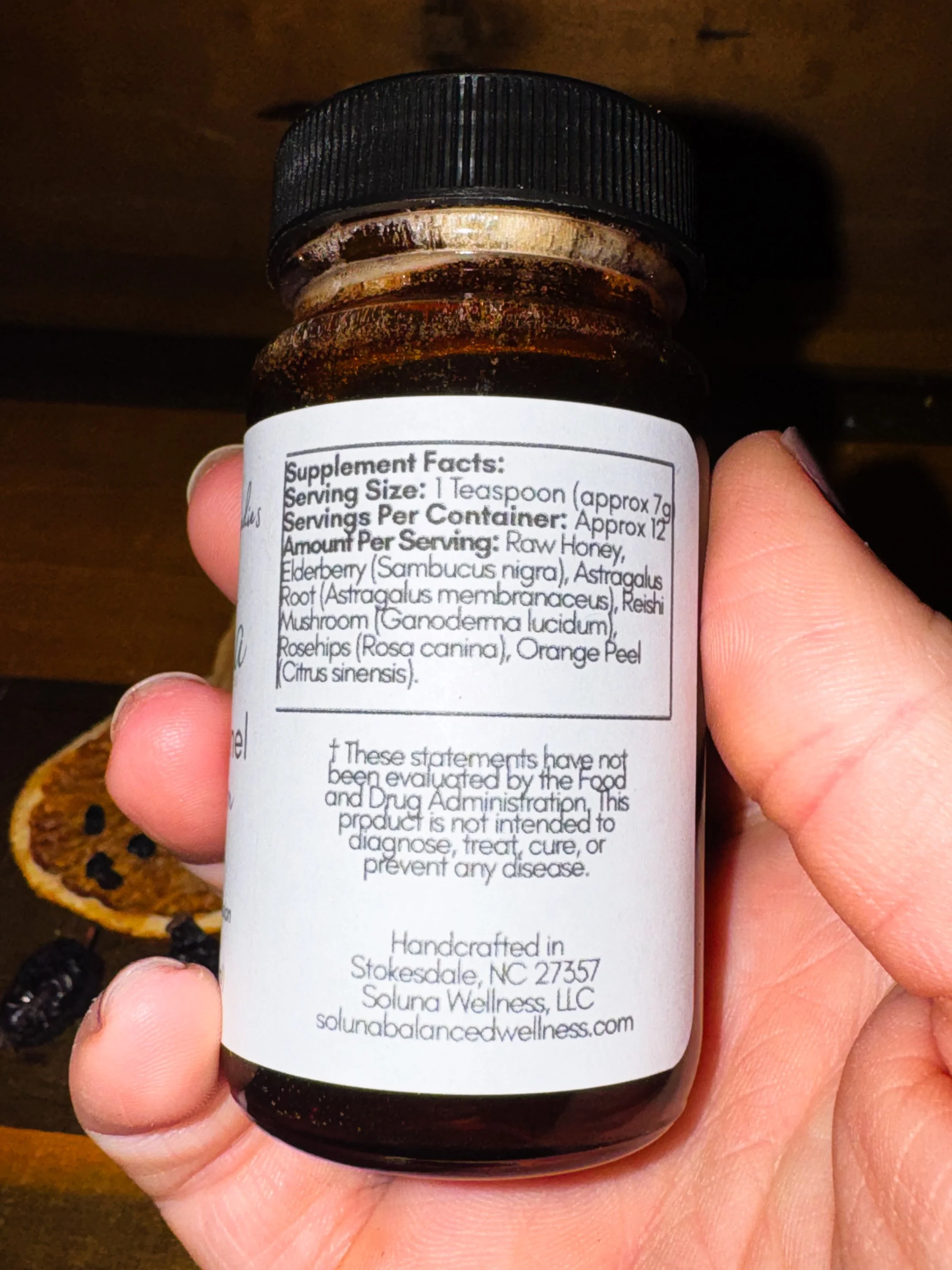 Wildwood Sentinel Bastion - Supplement Facts