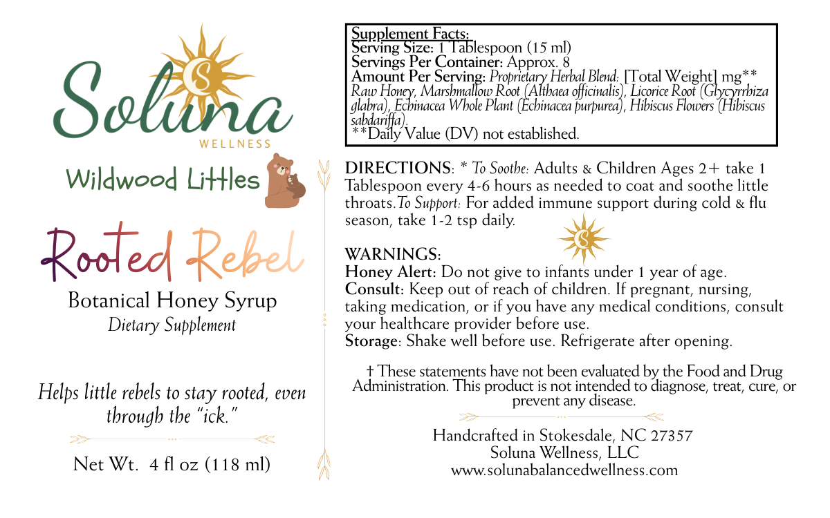 Wildwood Littles | Rooted Rebel Syrup